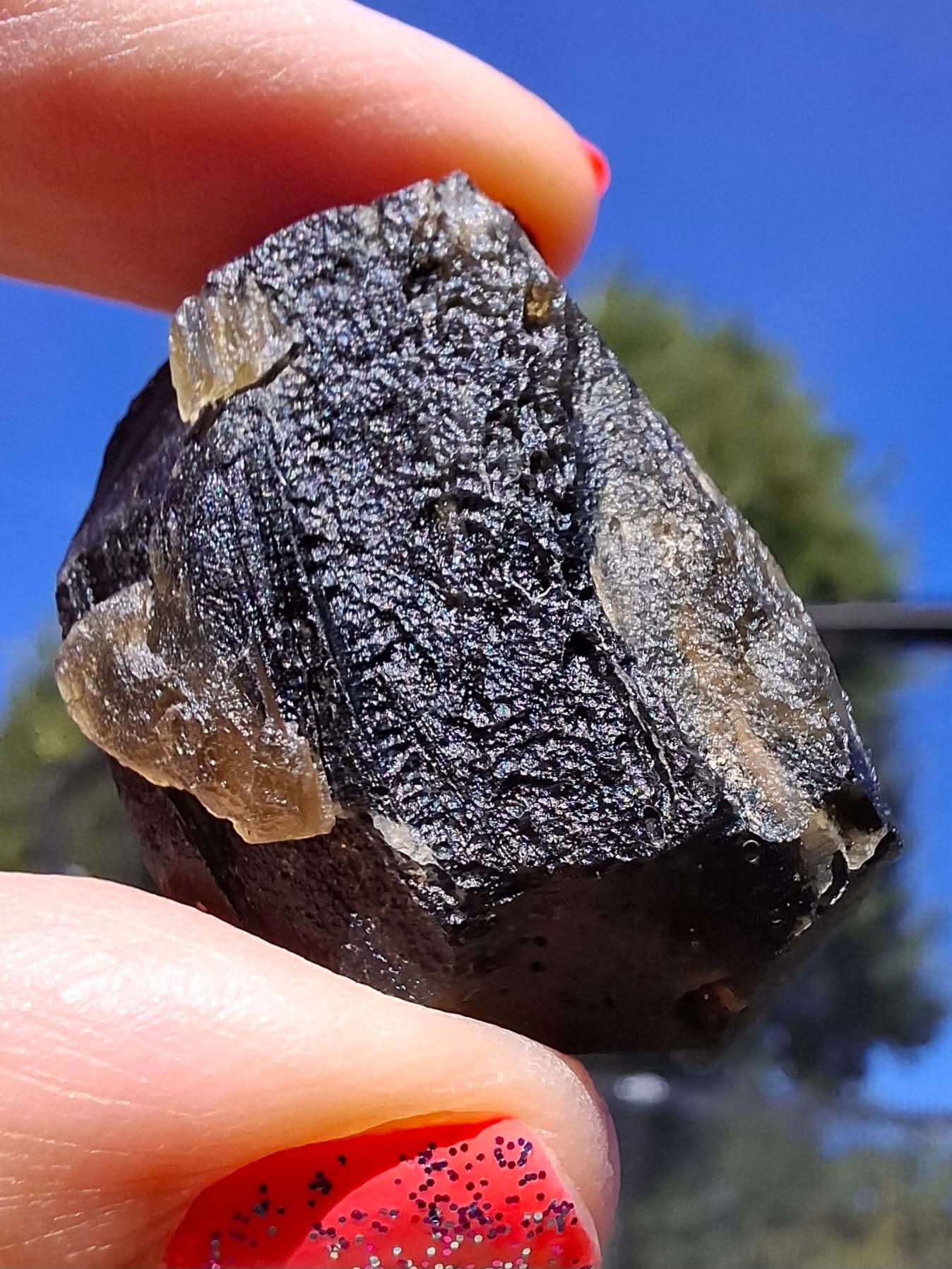 Moldavite Piece, JAKULE, 16.07g, Tektite (Ref: 1179)