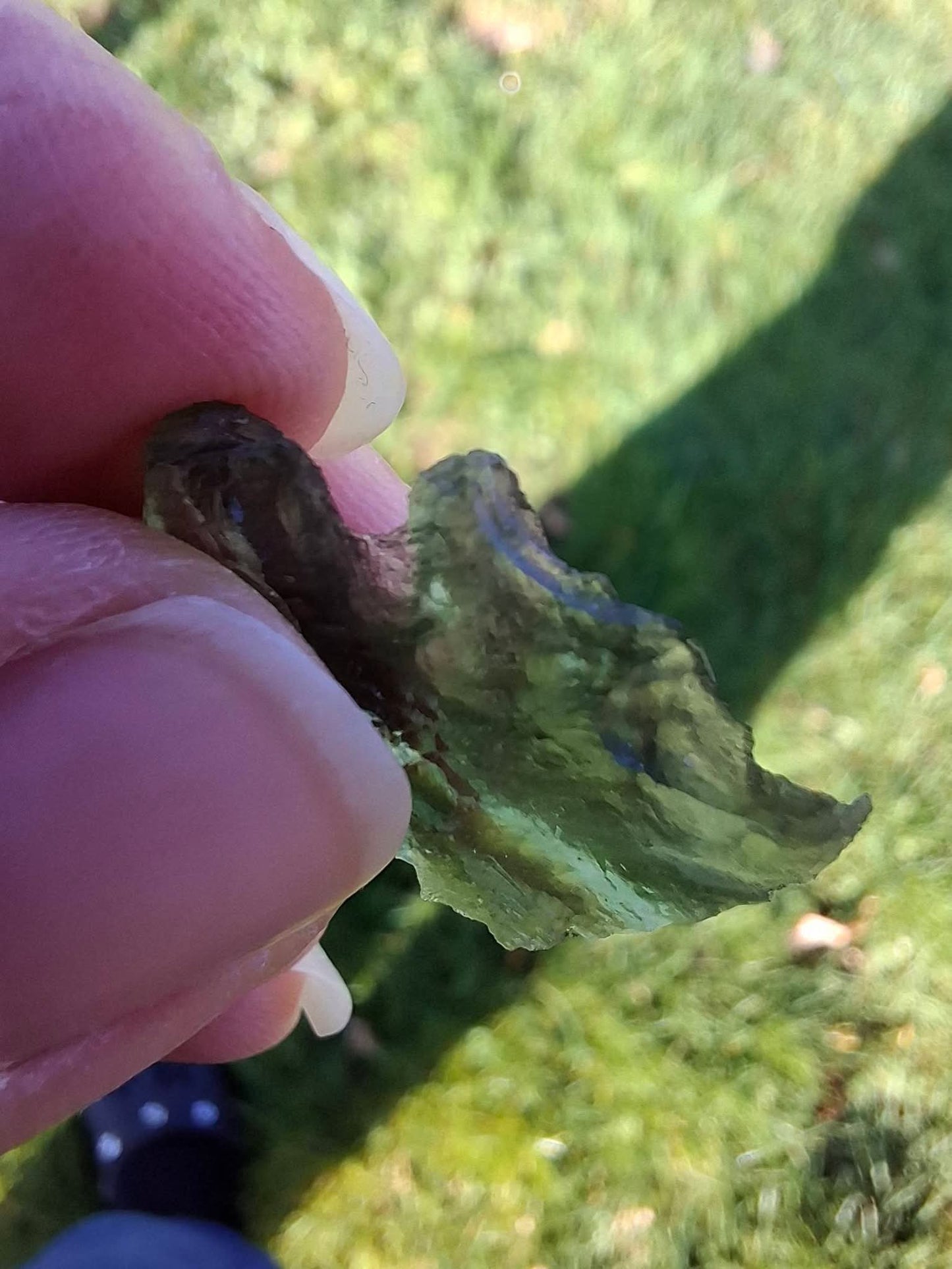 Moldavite Piece, PARYZ, 1.54g, Tektite (Ref: 1360)