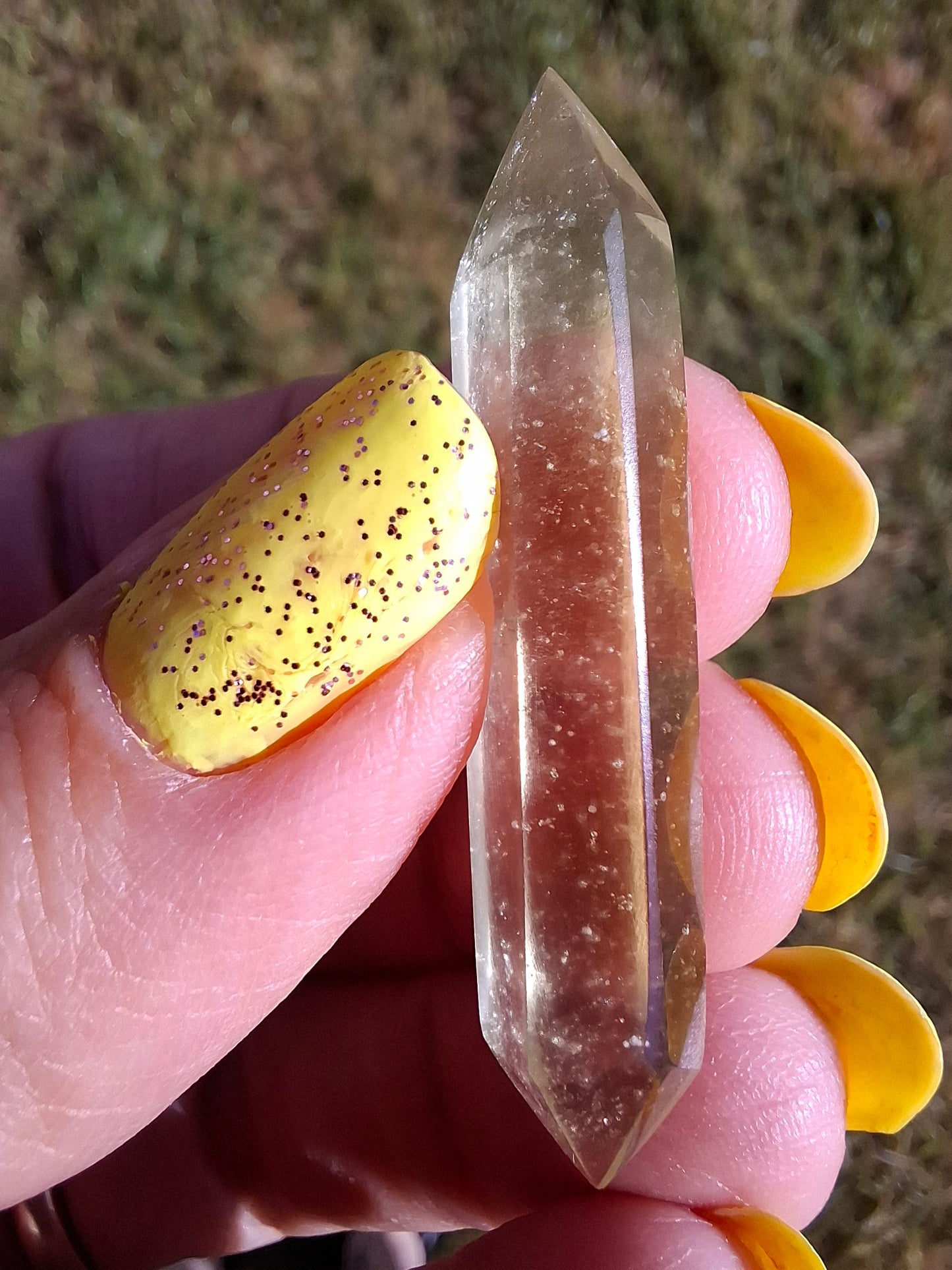 Libyan Desert Glass DT Carving, 4.57g, Tektite (Ref: LDT8)