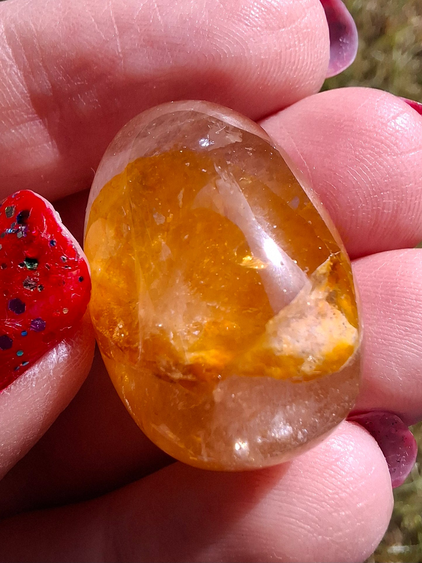 Golden Healer, Tumble Stone, Crystal (Ref: T190)