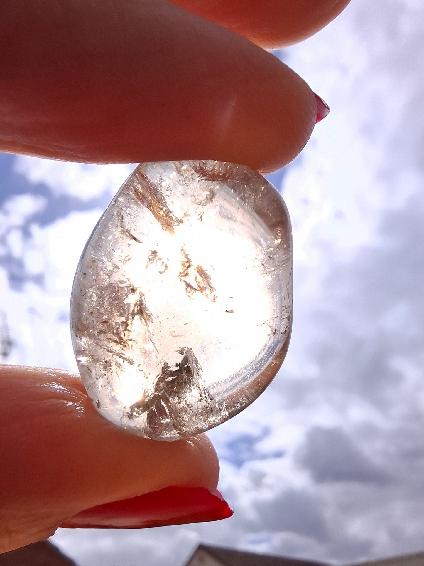 Smoky Quartz, Tumble Stone, Crystal 🌈 (Ref: T103)