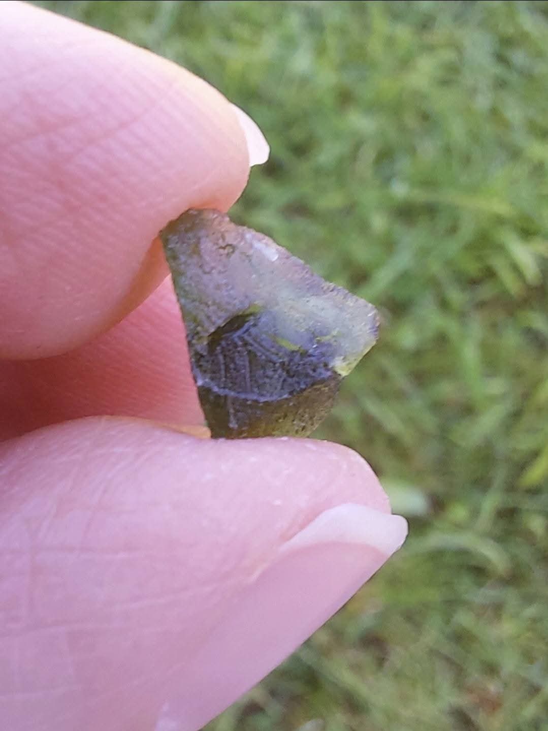 Moldavite Piece, 0.51g, Tektite (Ref: 873)