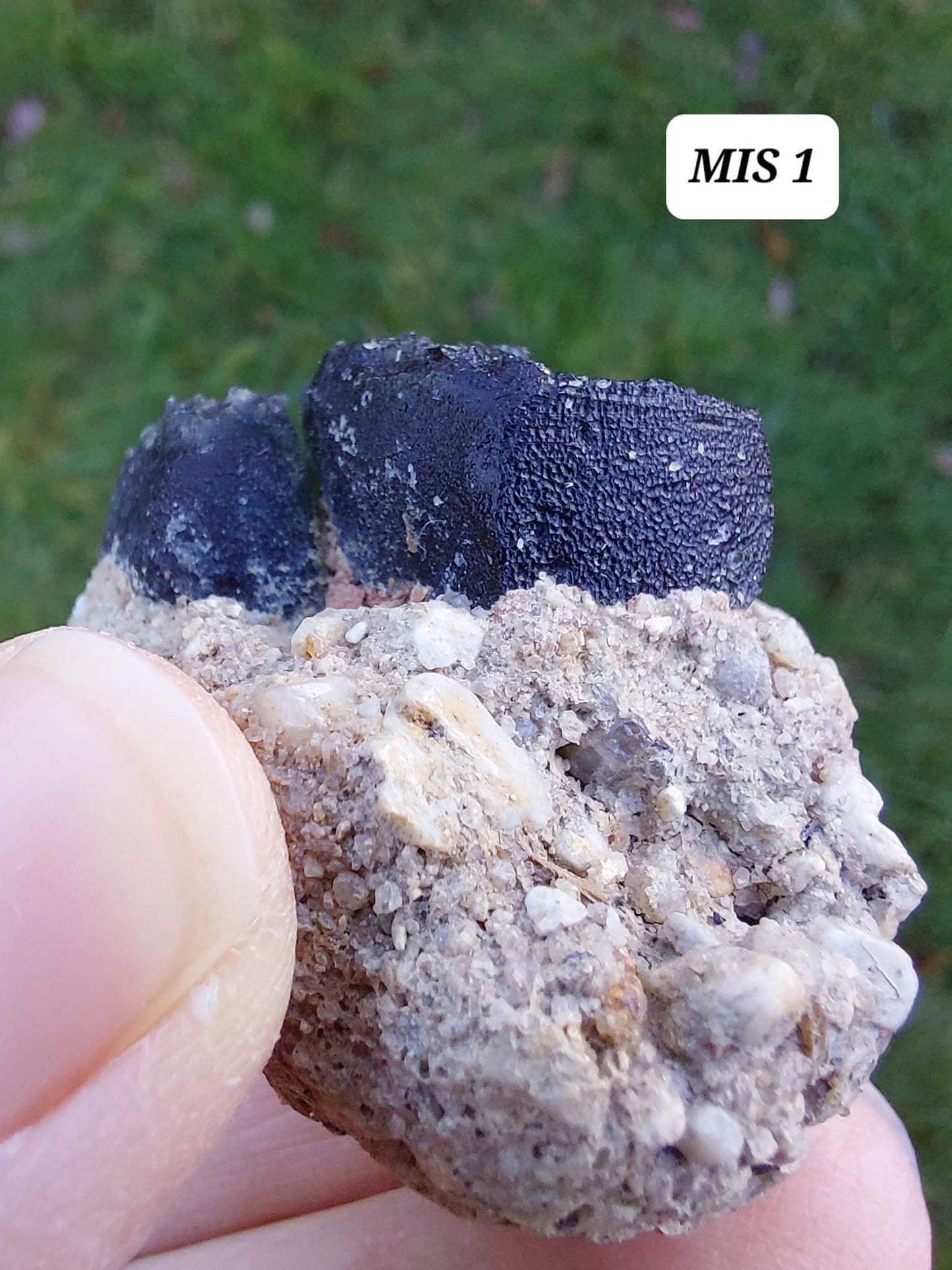 Moldavite In-Situ (in matrix), Besednice, Est-13g, Tektite (Ref: MIS1)