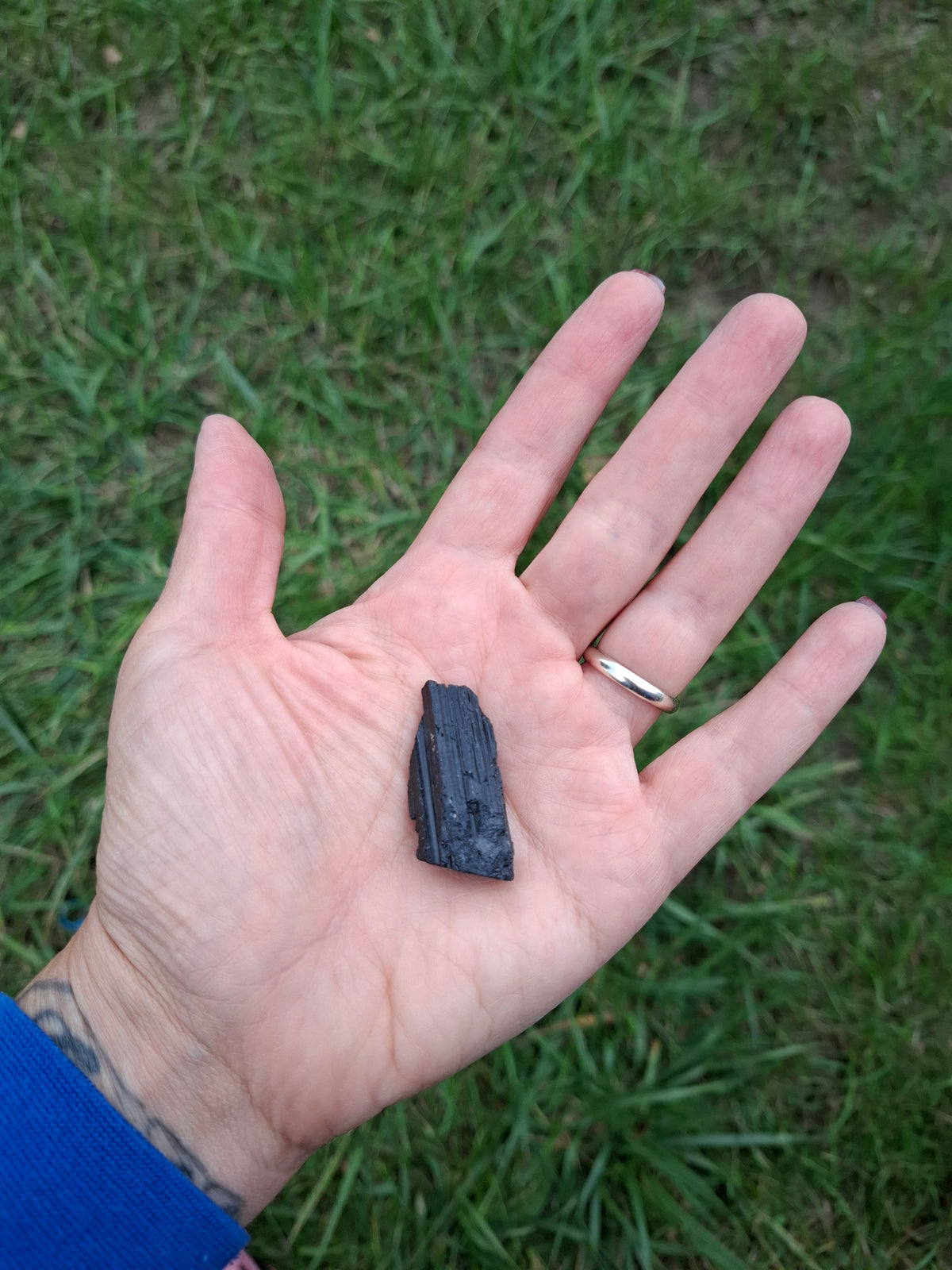 Black Tourmaline RAW, 12.17g, Crystal (Ref: RBT12)
