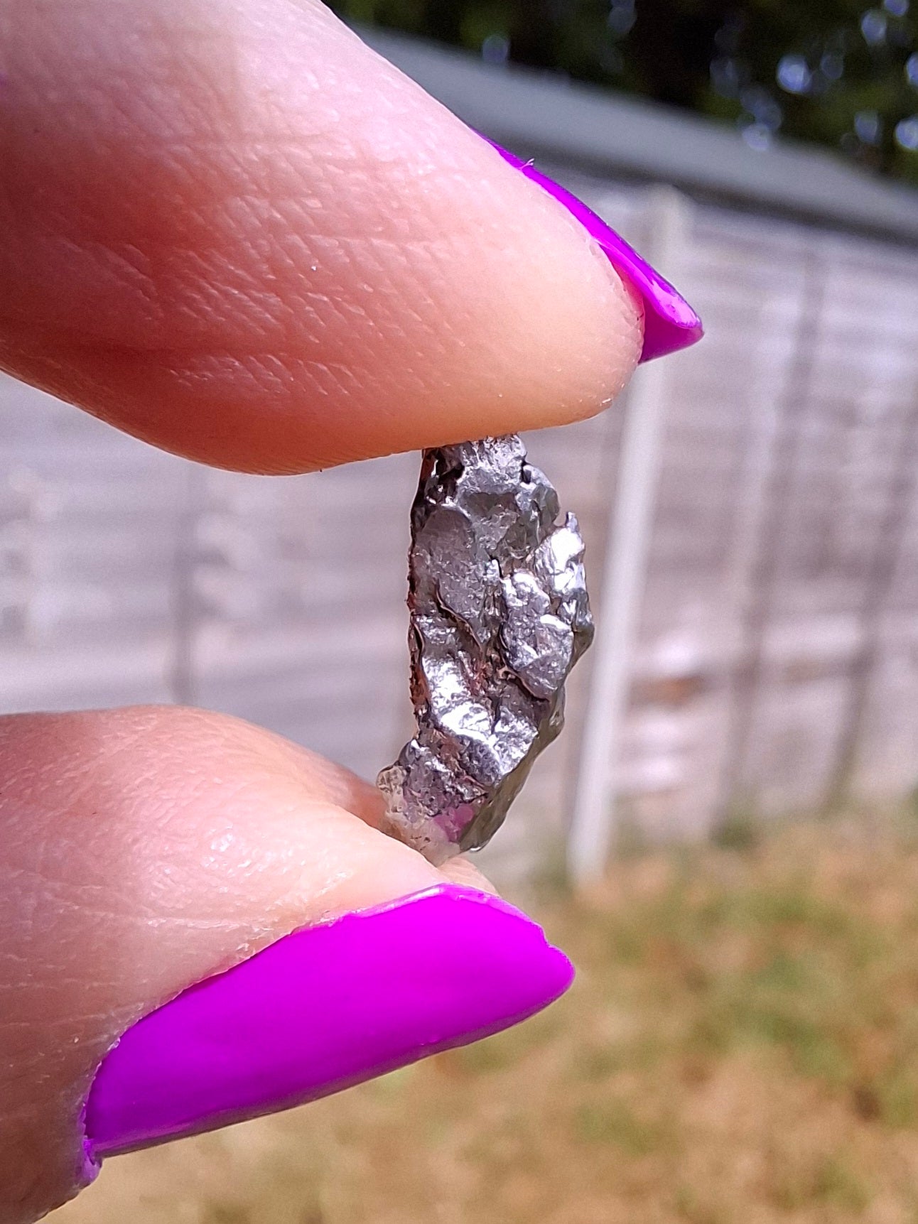Campo del Cielo, 0.99g, Nickel Iron Meteorite (Ref: C8)