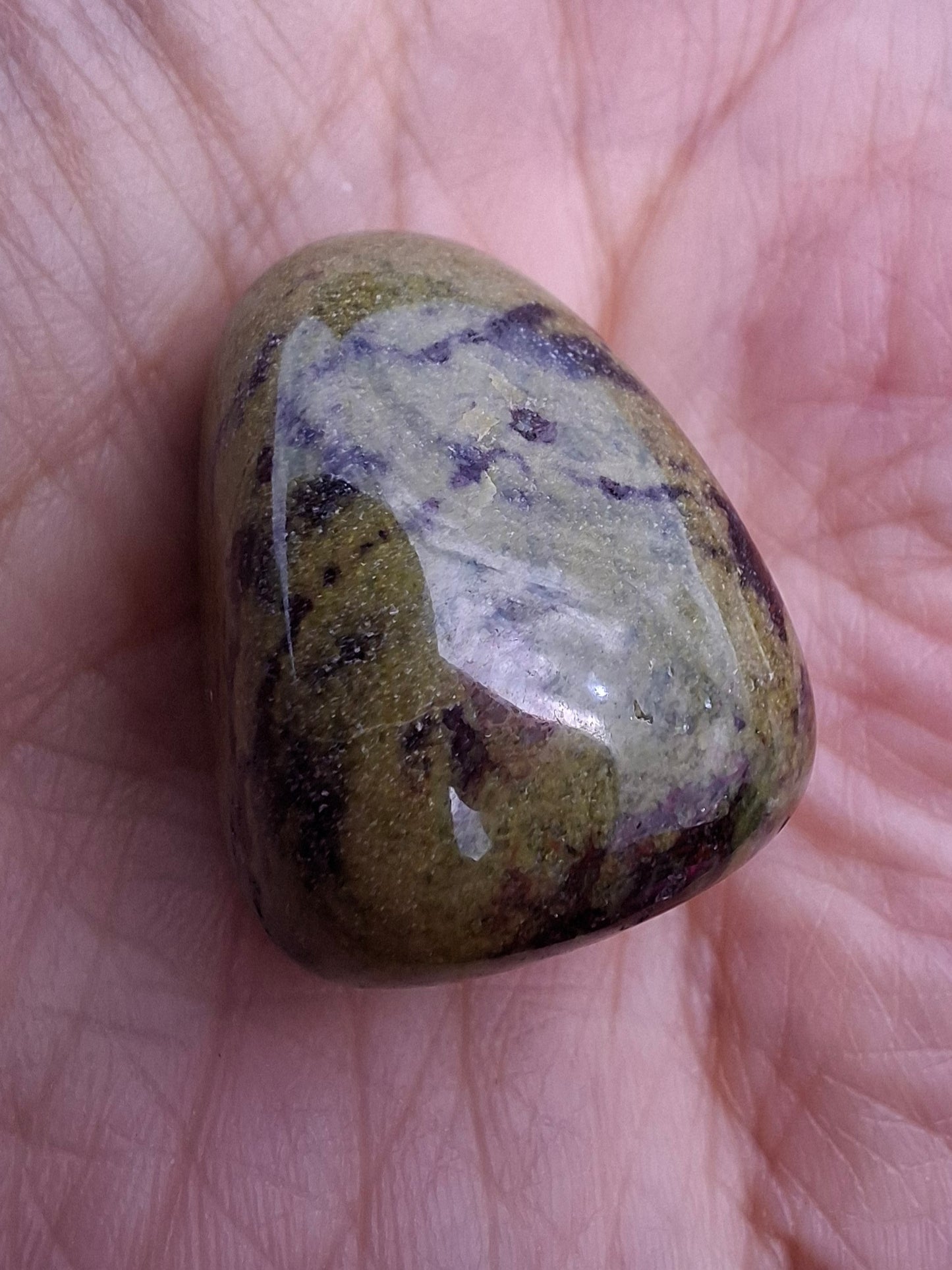 Dragons Blood Jasper, Tumble Stone, Crystal (T111)