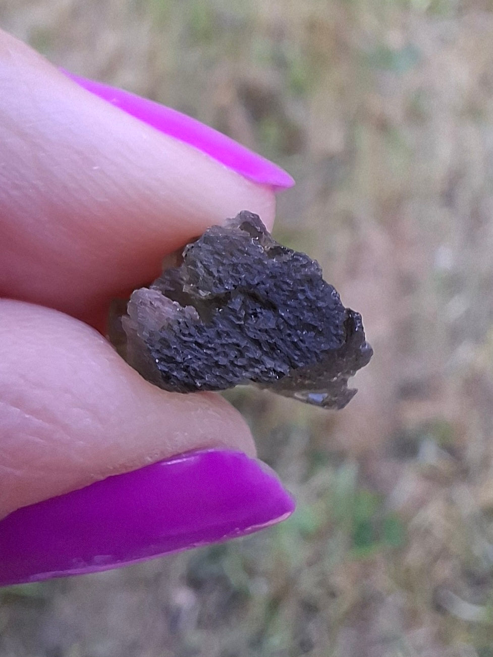 Moldavite Piece, 1.00g, Tektite (Ref: 1442)
