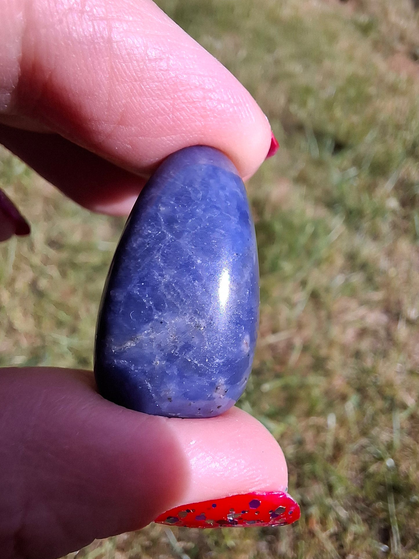 Sodalite, Tumble Stone, Crystal (Ref: T149)