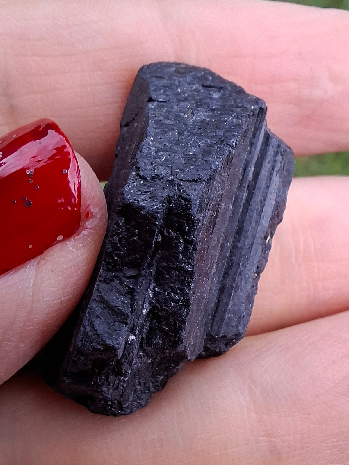 Black Tourmaline RAW, 8.72g, Crystal (Ref: RBT17)