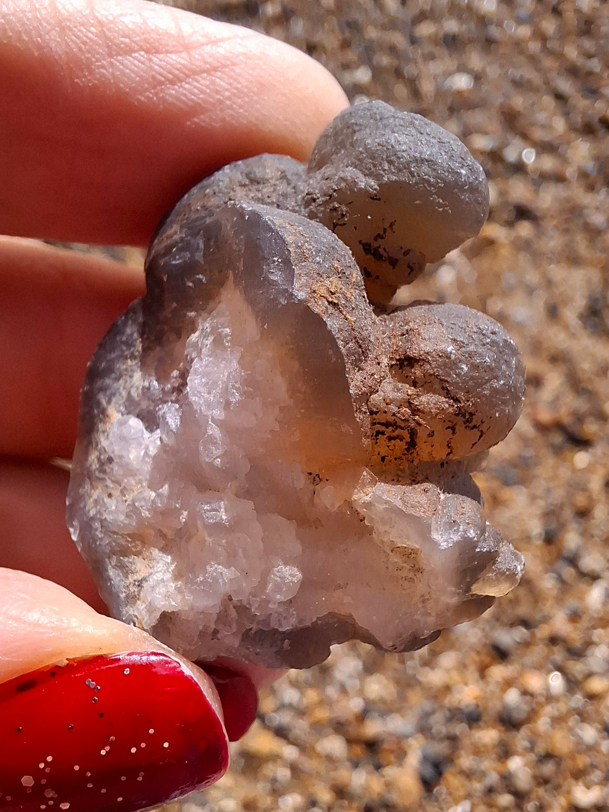 Nebula Chalcedony, 18.80g, Fossil (Ref: NC9)