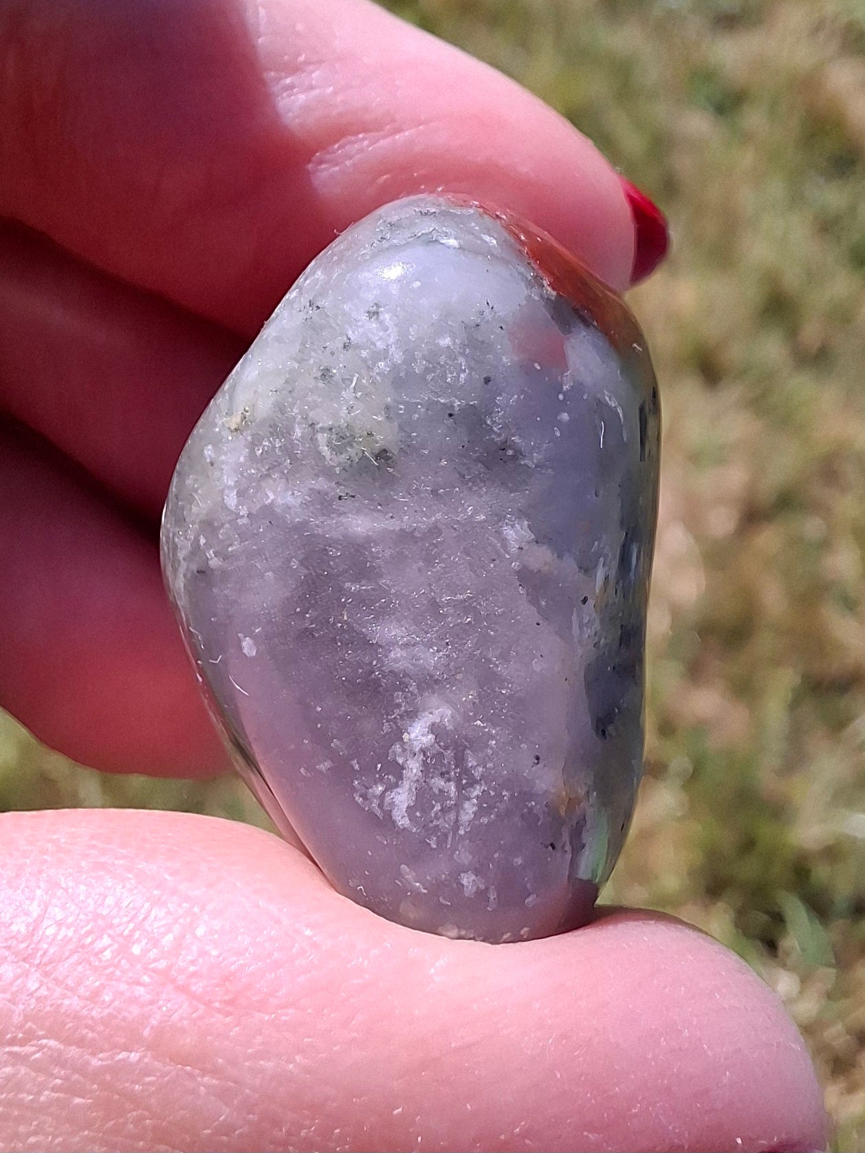 African Blood Stone, Tumble Stone, Crystal (Ref: T175)