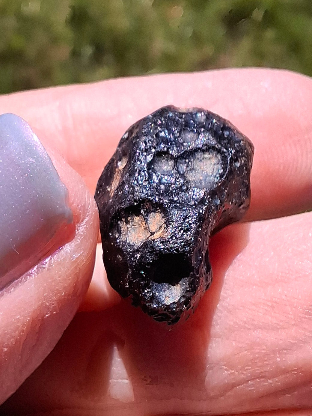 Ivory Coast (Ivorite), RAREST TEKTITE IN THE WORLD, 2.76g, Tektite (Ref: IV1)