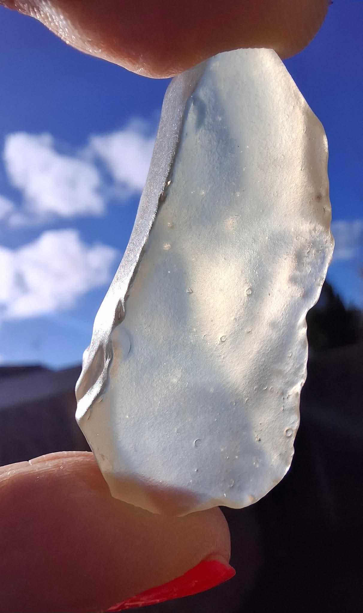 Libyan Desert Glass Piece, 12.08g, Tektite