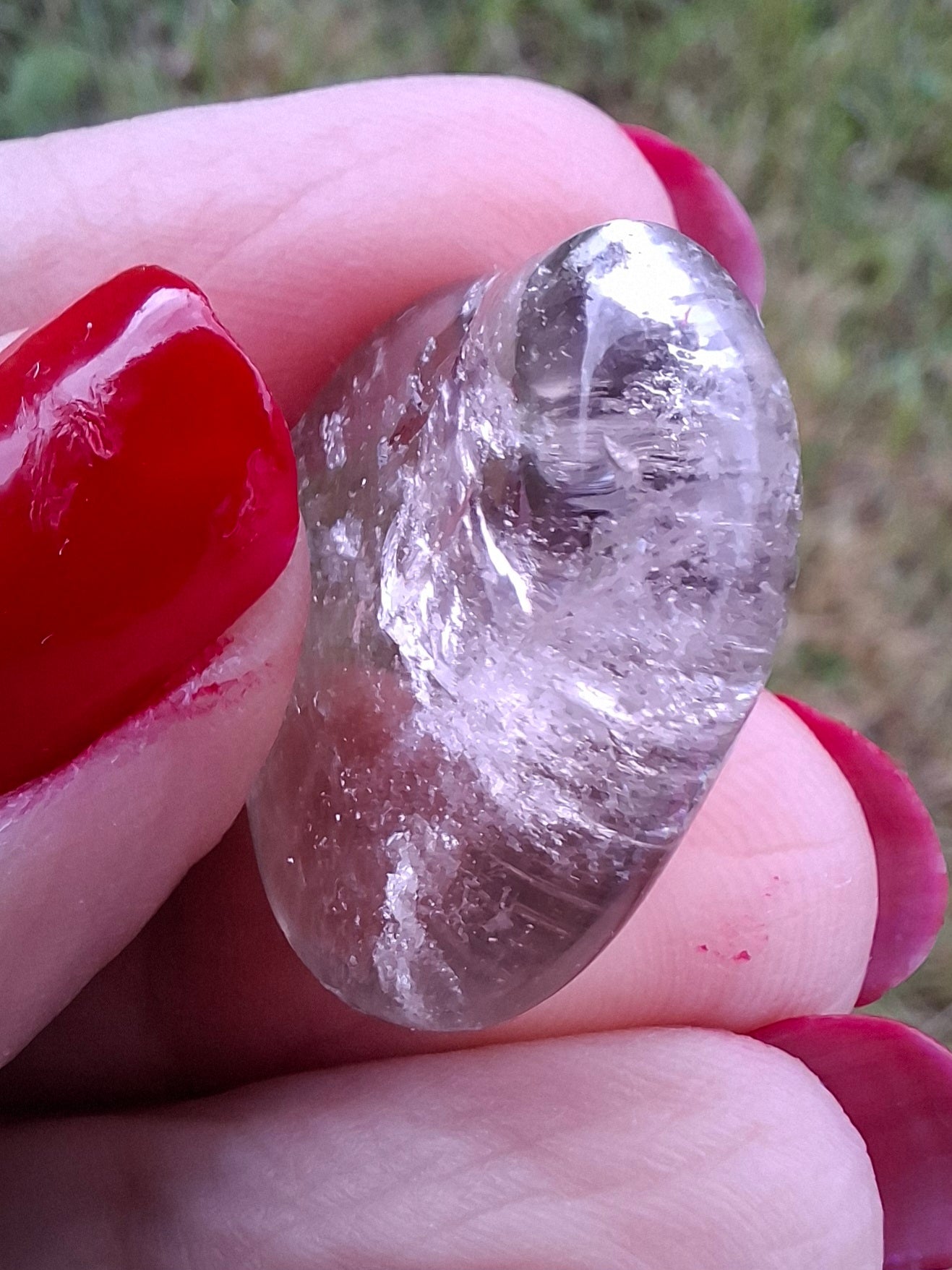 Smoky Quartz, Tumble Stone, Crystal (Ref: T107)
