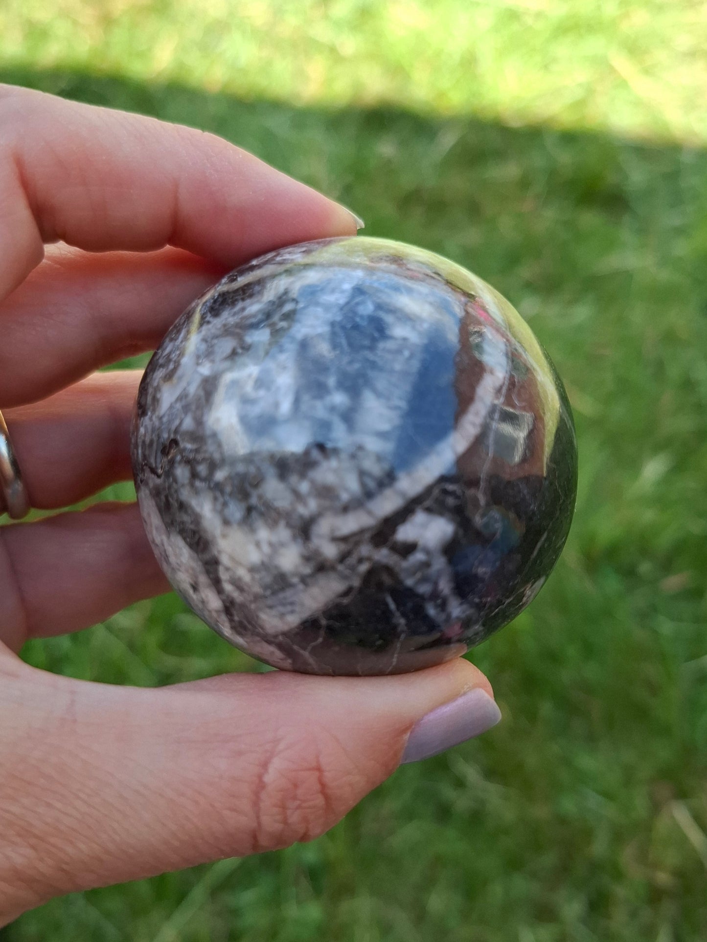 Orthoceras Sphere, Fossil (Ref: OS4)