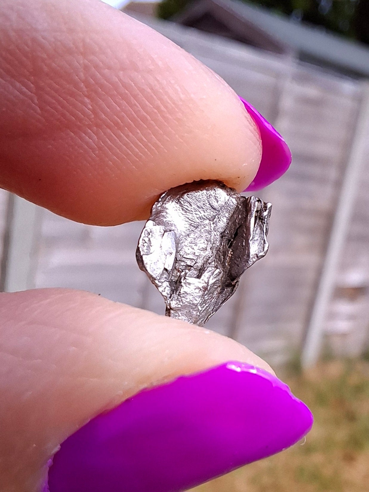 Campo del Cielo, 0.55g, Nickel Iron Meteorite (Ref: C3)