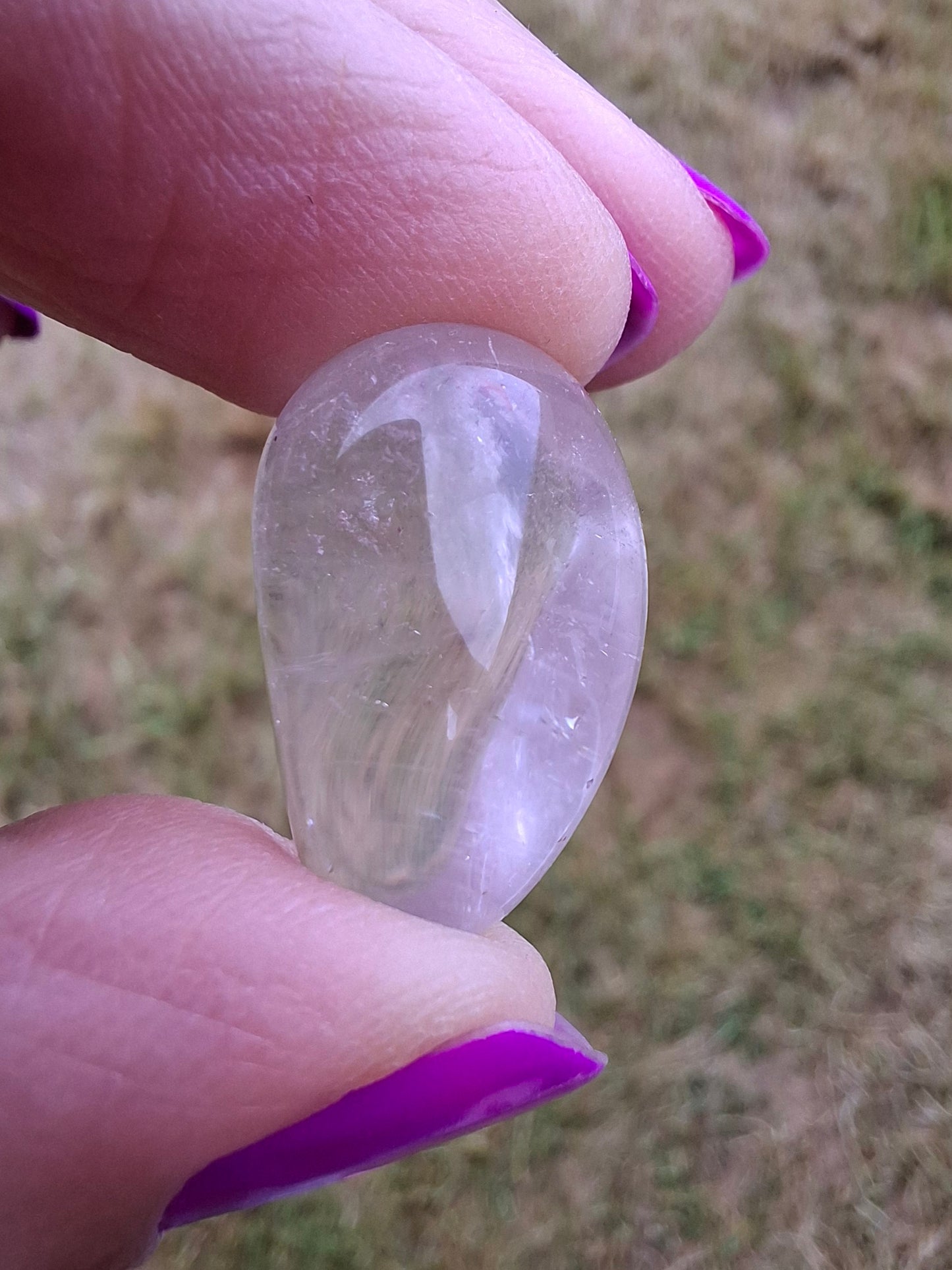 Clear Quartz, Tumble Stone, Crystal (Ref: T30)