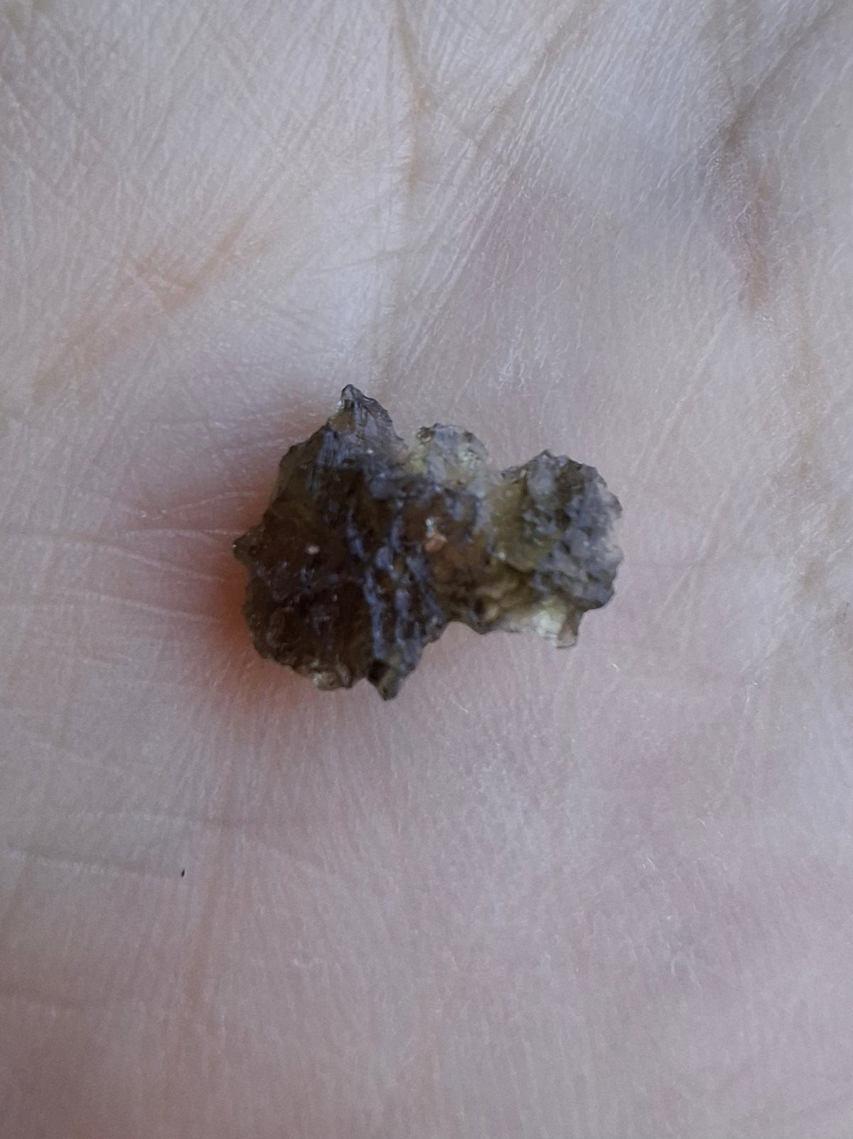 Moldavite Piece, 0.33g, Tektite (Ref: 1519)