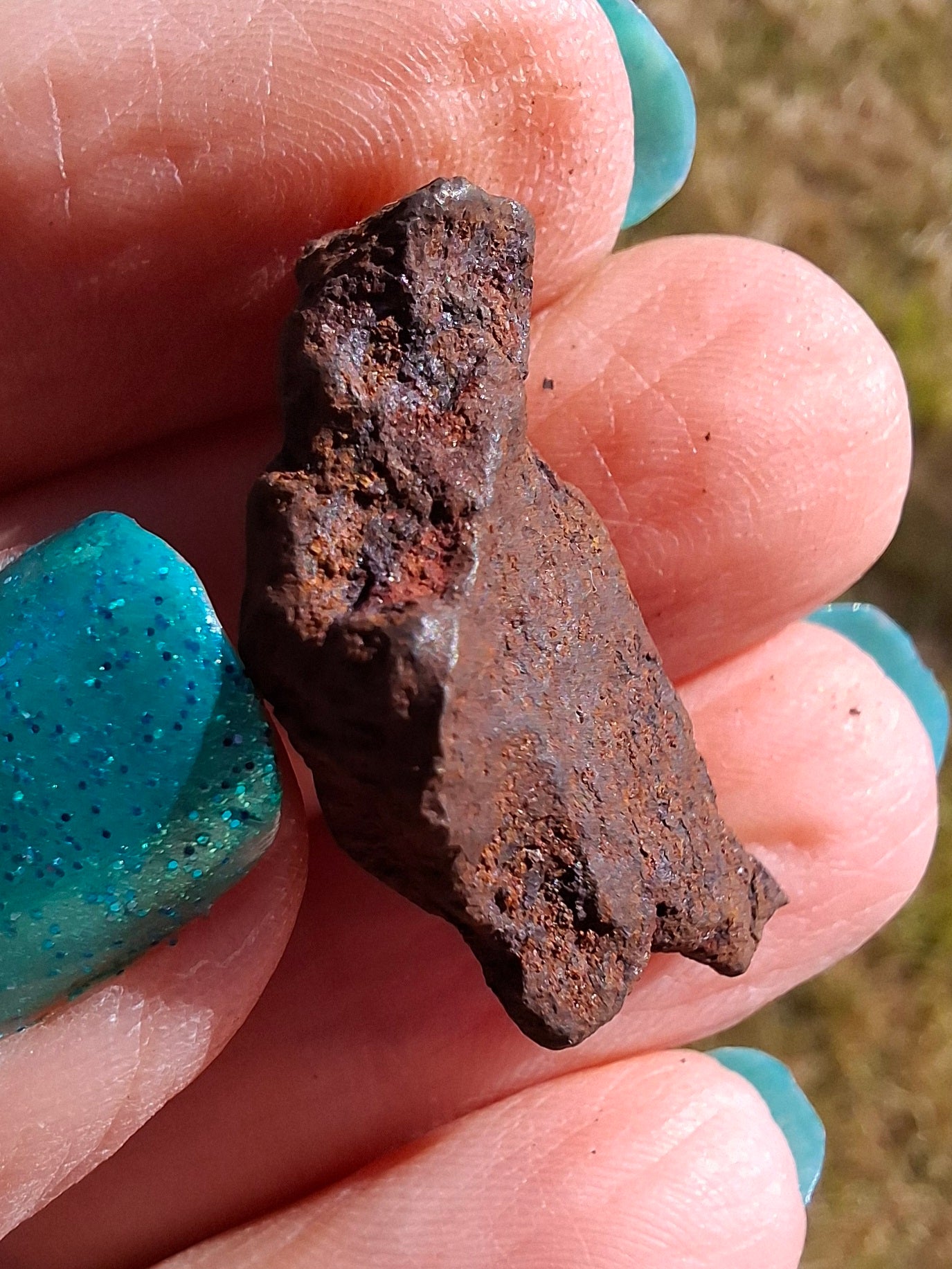 Gebel Kamil Iron Meteorite, 13.75g (Ref: K42)