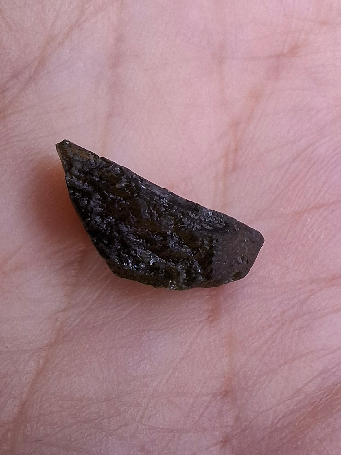Moldavite Piece, 1.03g, Tektite (Ref: 1416)