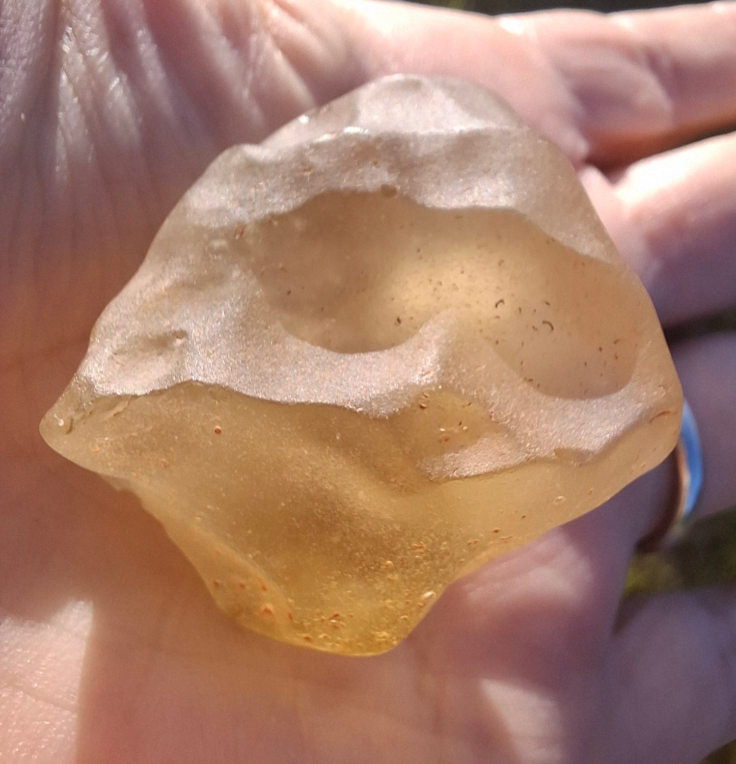 Libyan Desert Glass Piece, 29.87g, Tektite (Ref: LE238)