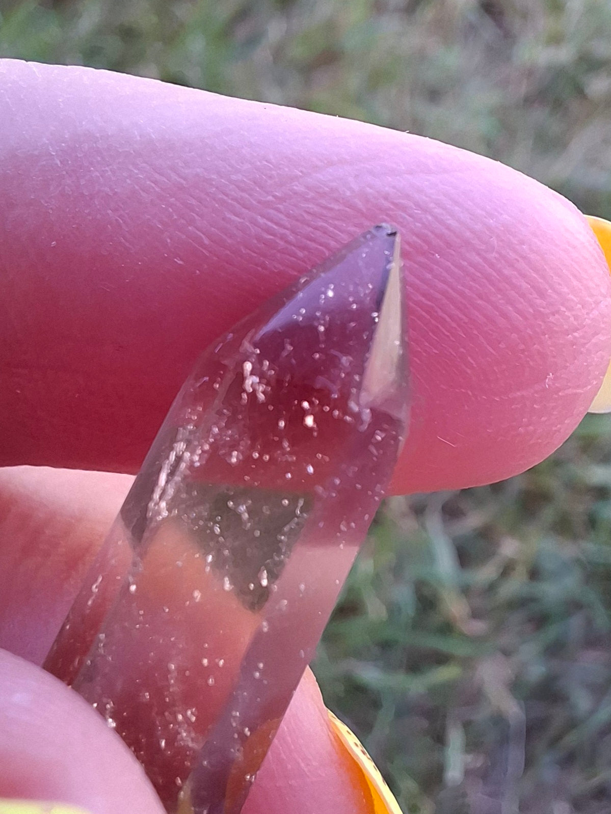 Libyan Desert Glass DT Carving, 4.71g, Tektite (Ref: LDT2)
