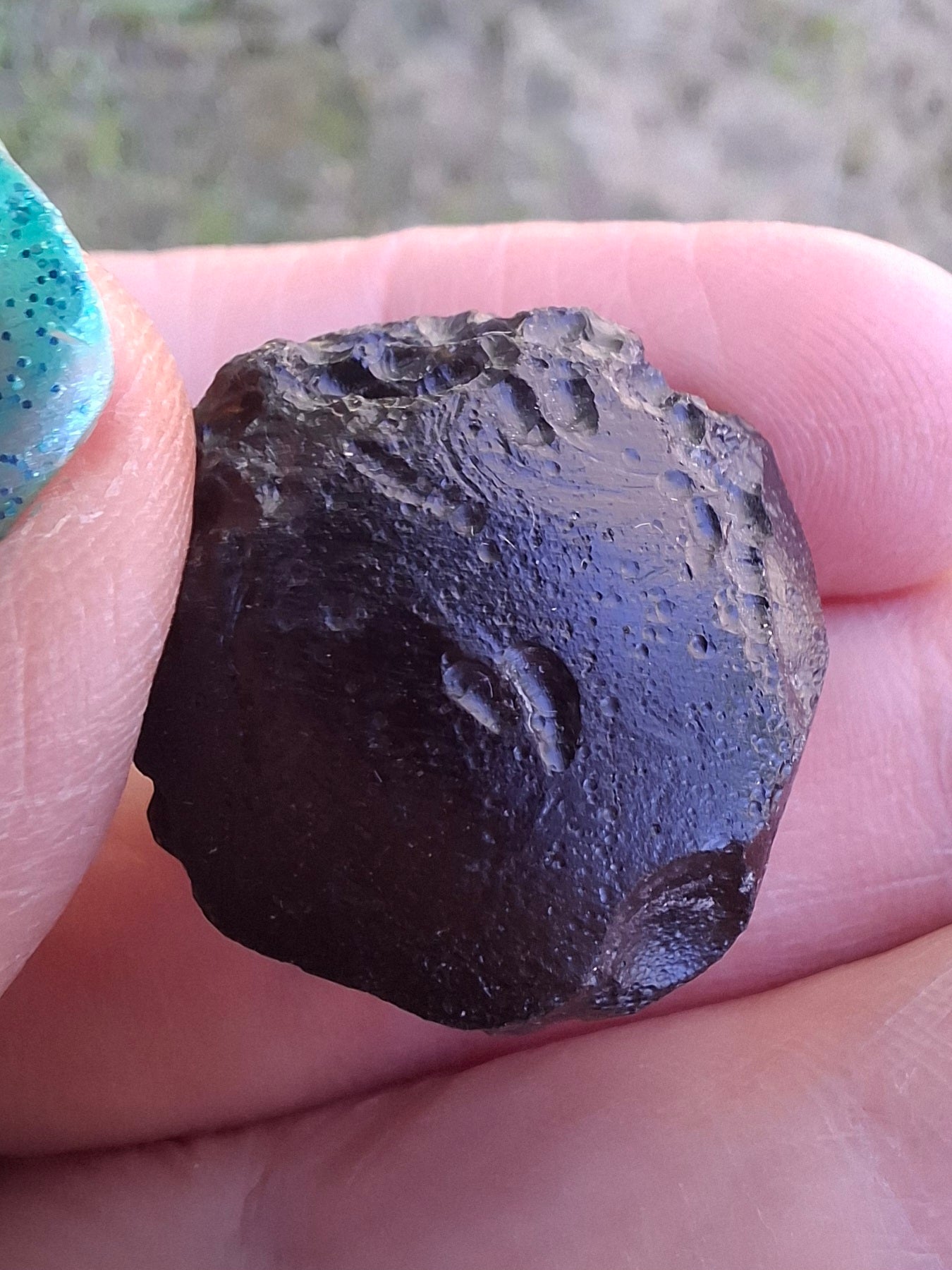 Guang Dong (Chinese), 12.96g, Tektite