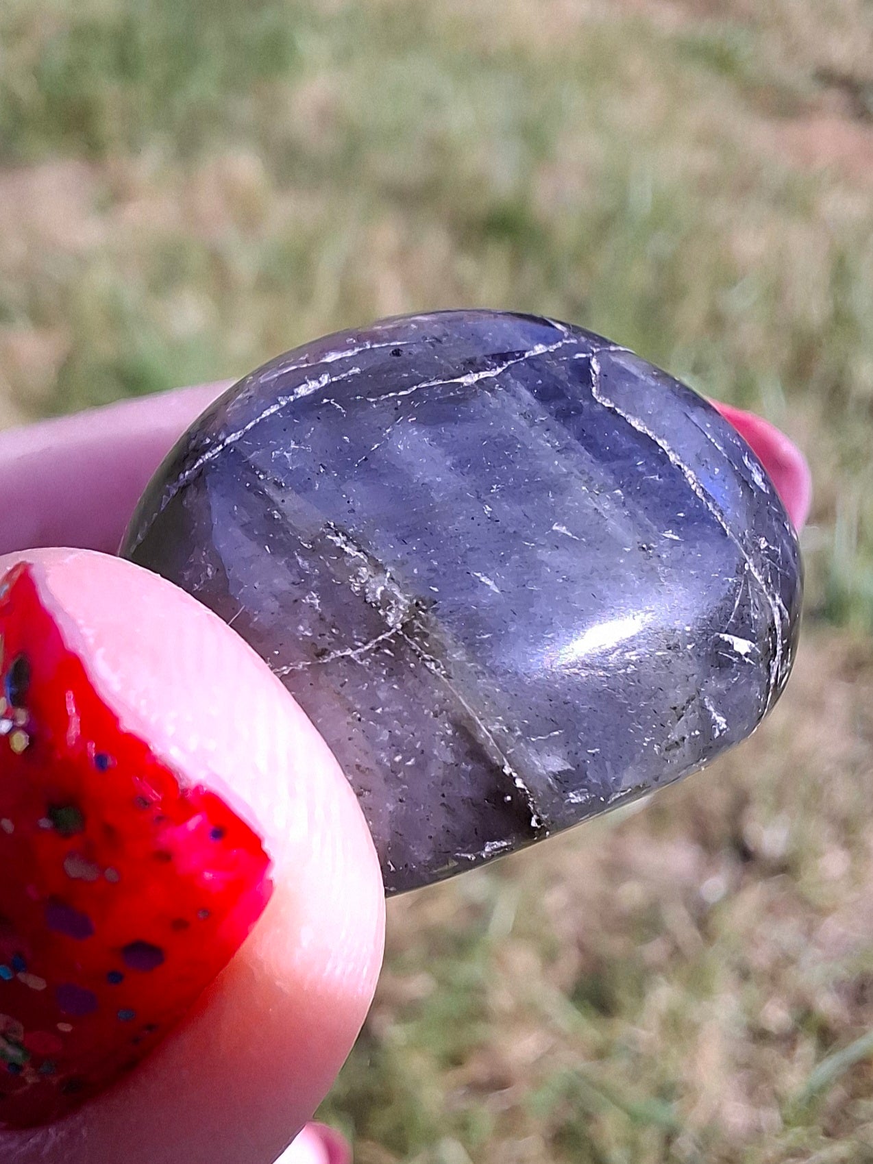 Labradorite, Tumble Stone, Crystal (Ref: T209)