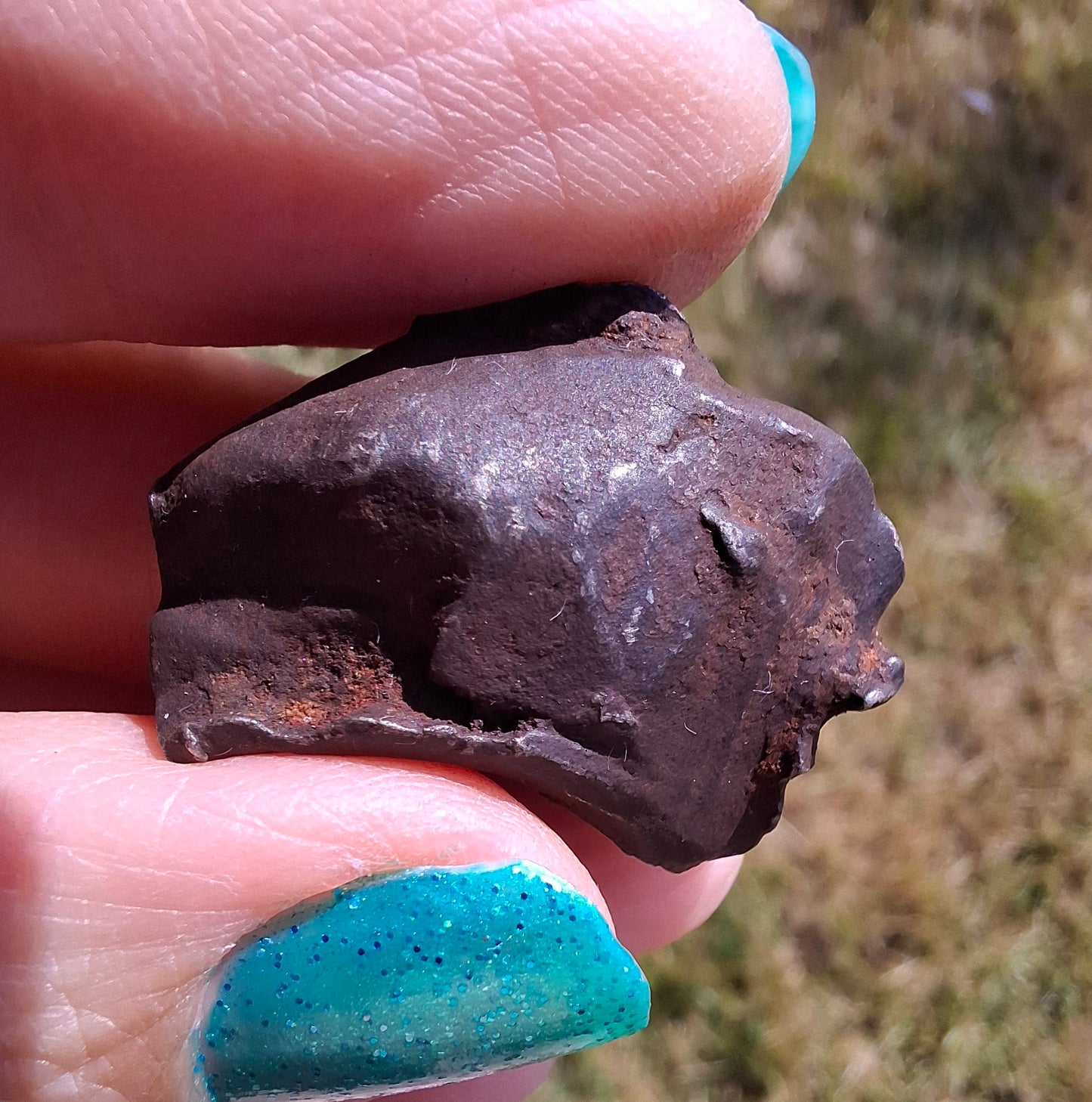 Gebel Kamil Iron Meteorite, 19.66g (Ref: K40)
