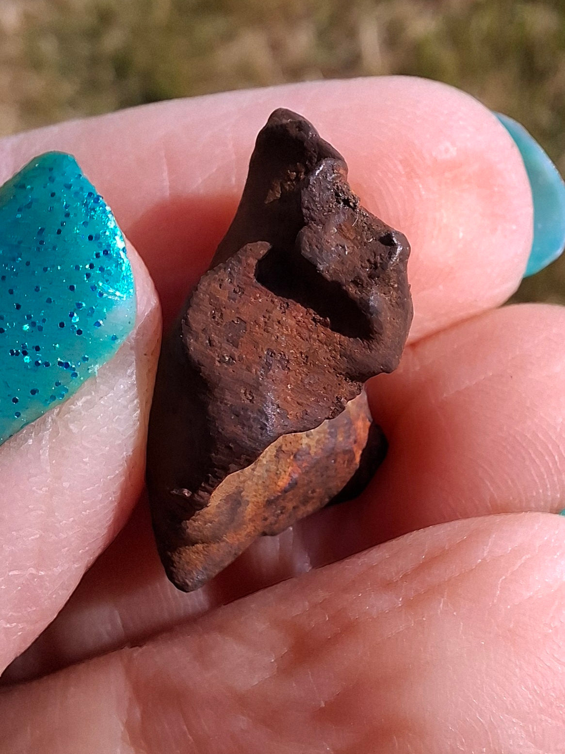 Gebel Kamil Iron Meteorite, 8.29g (Ref: K34)