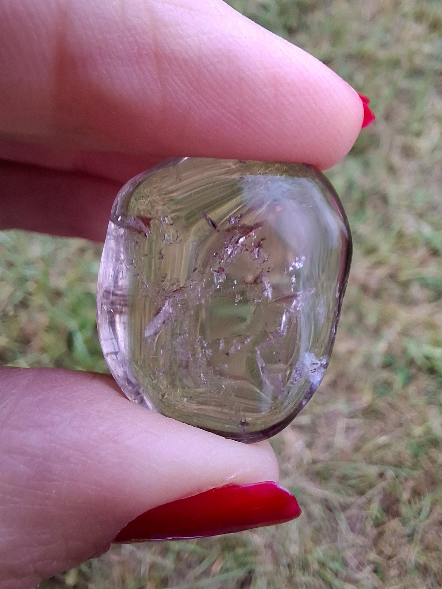 Smoky Quartz, Tumble Stone, Crystal (Ref: T101)