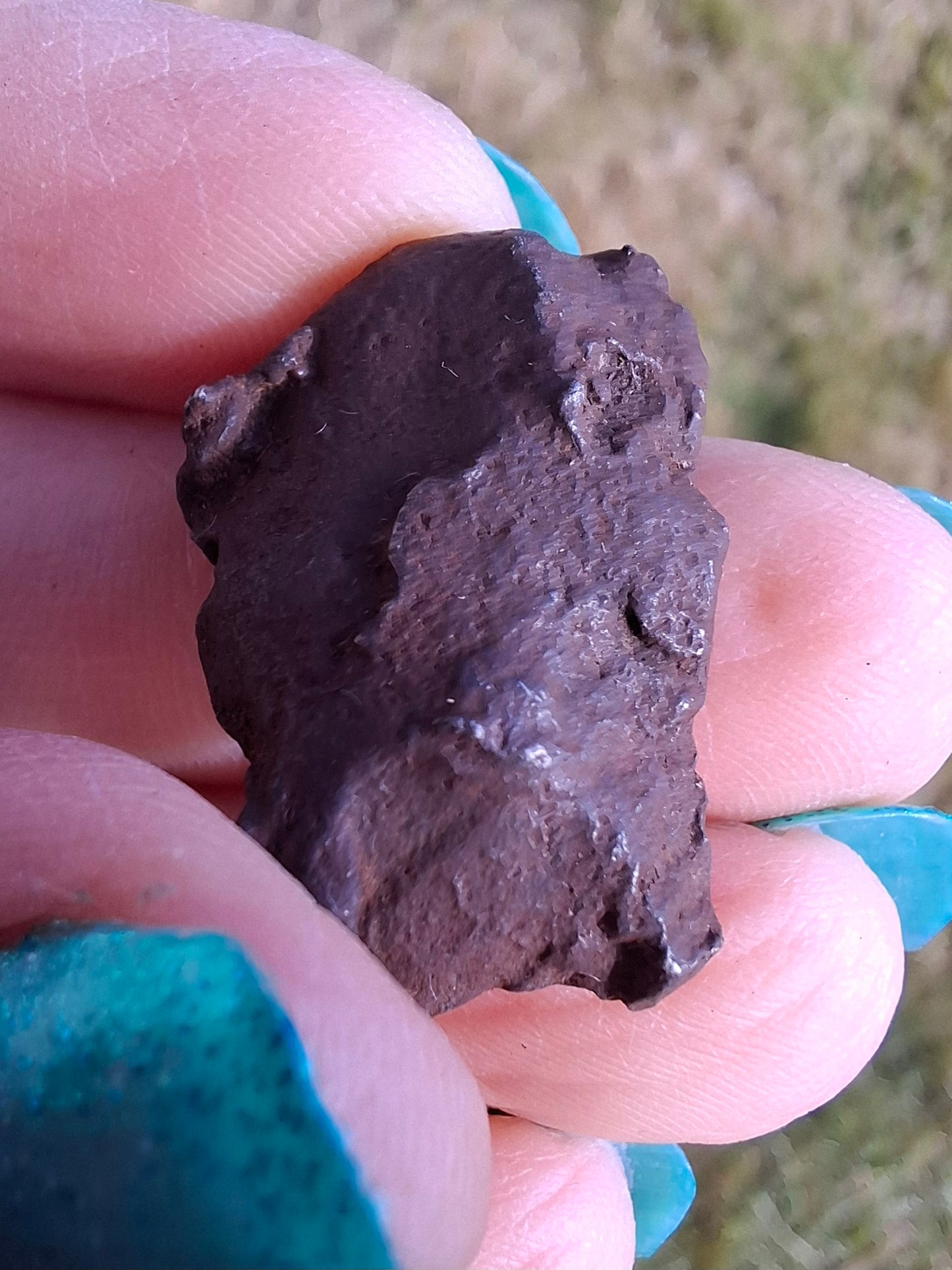 Gebel Kamil Iron Meteorite, 12.80g (Ref: K33)