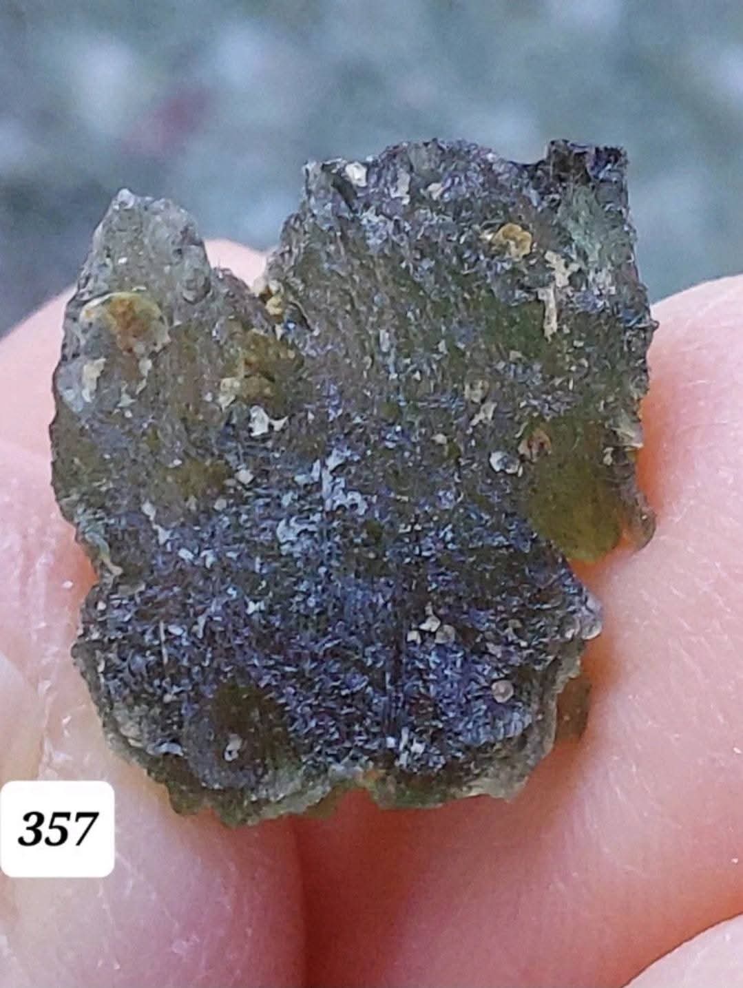 Moldavite Piece, 1.56g, Tektite (Ref: 357)