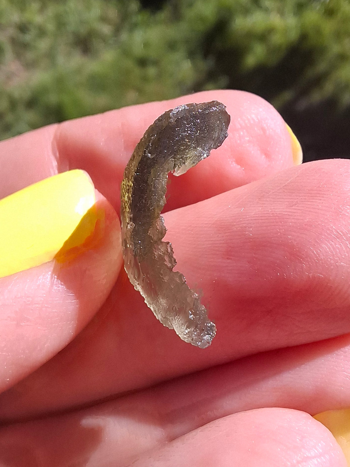 Moldavite Piece, 1.03g, Tektite (Ref: 1516)
