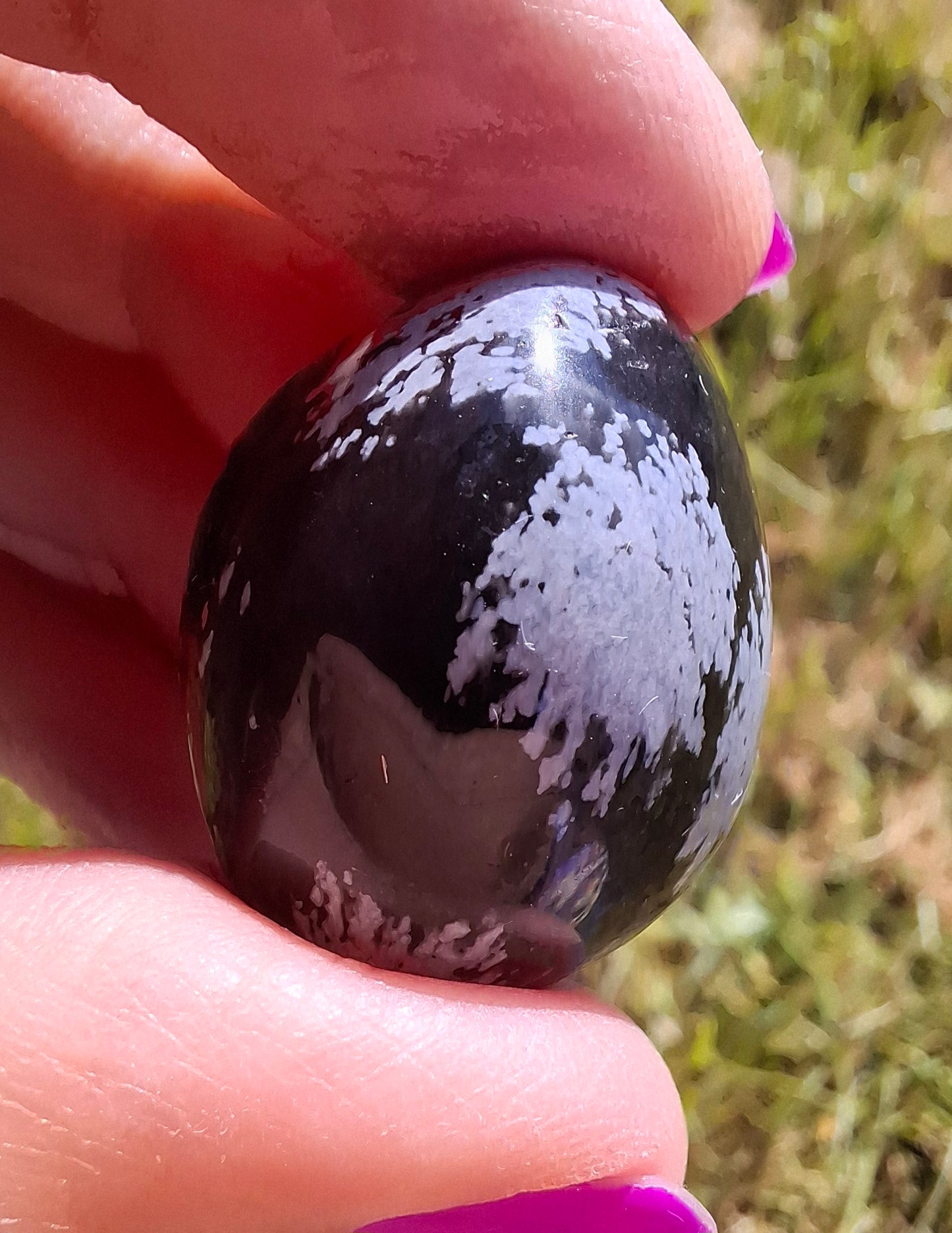 Snowflake Obsidian, Tumble Stone, Crystal (Ref: T98)