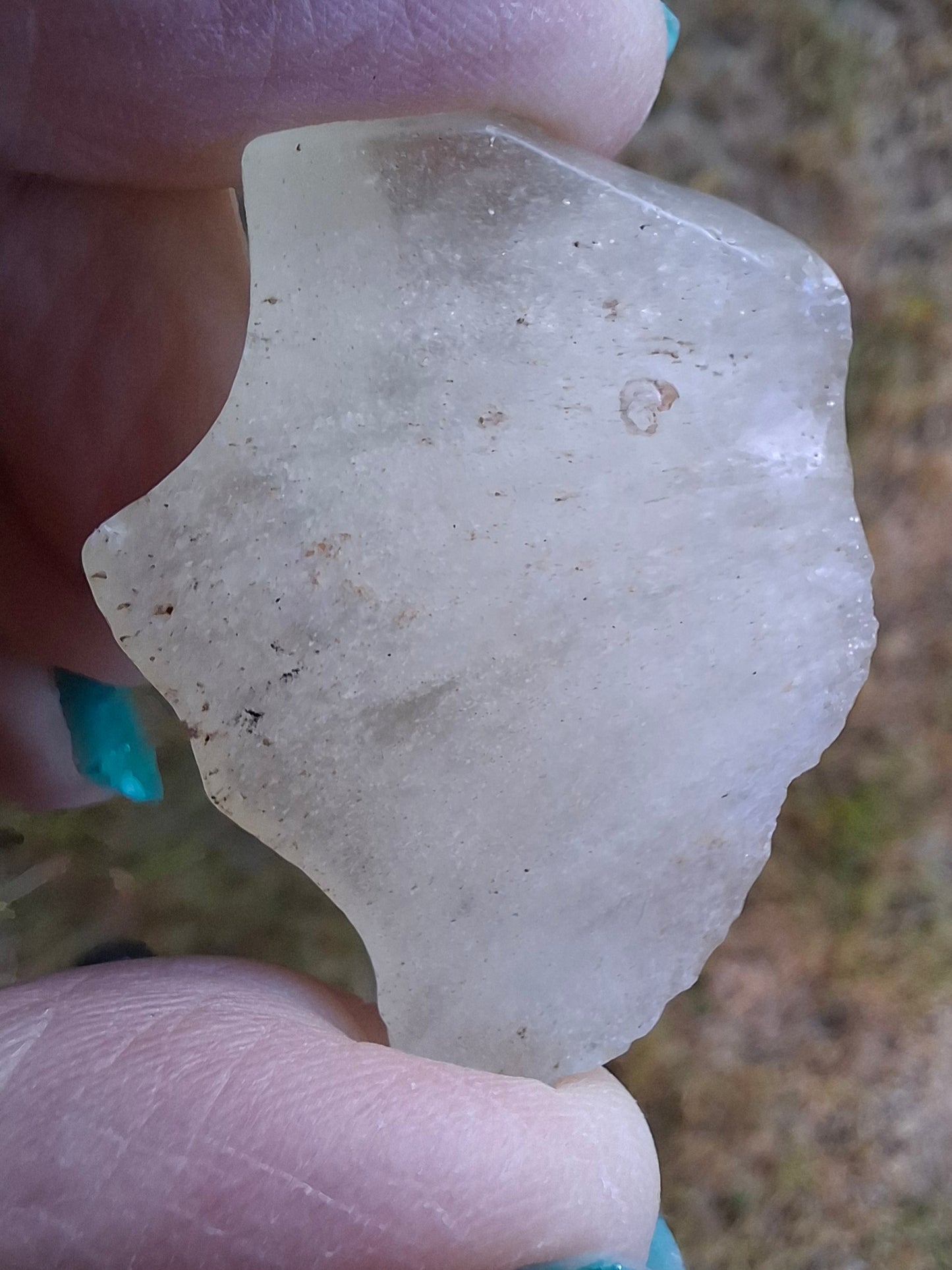 Libyan Desert Glass Piece, 12.31g, Tektite