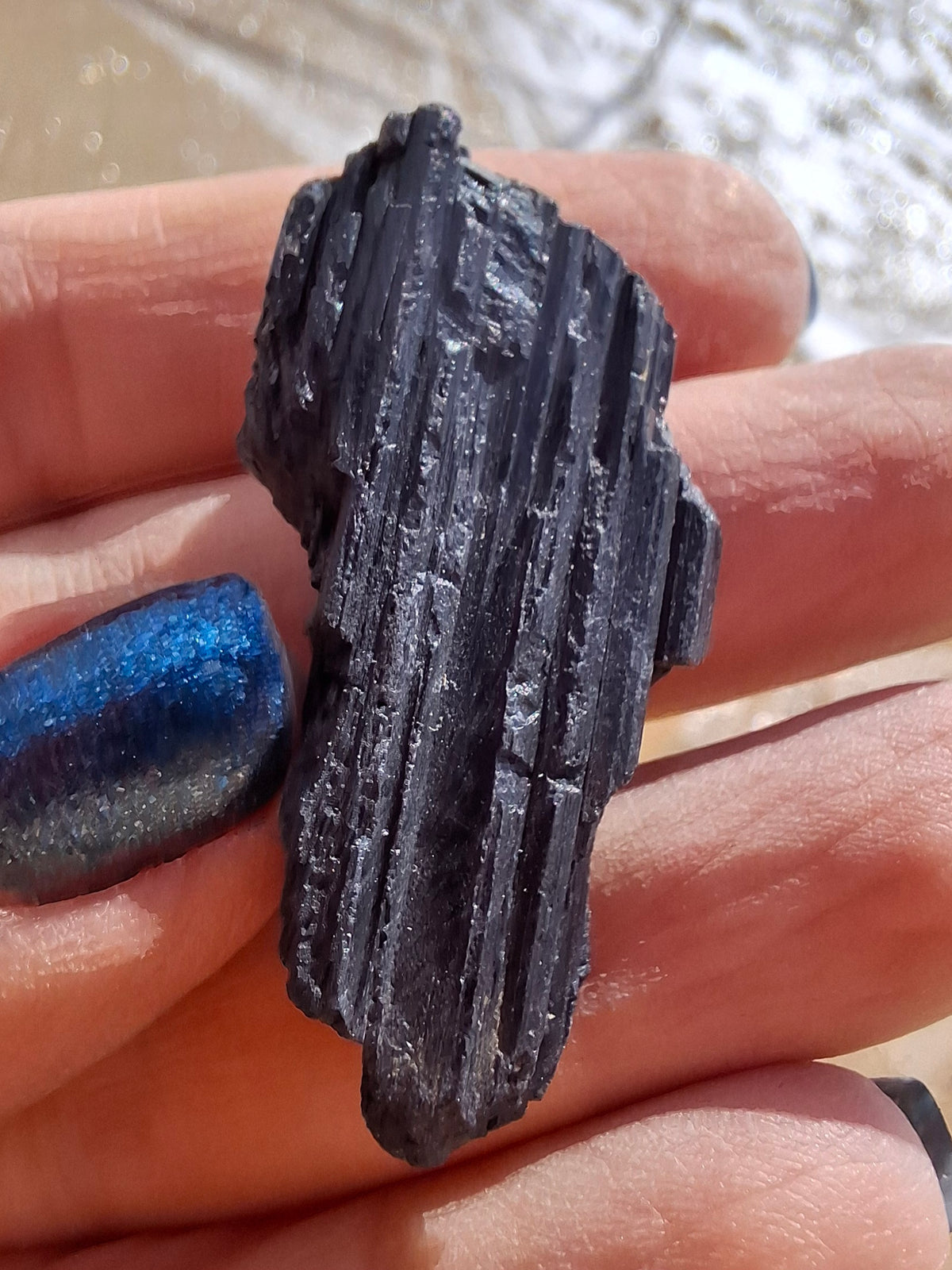 Black Tourmaline RAW, 13.00g, Crystal (Ref: RBT9)