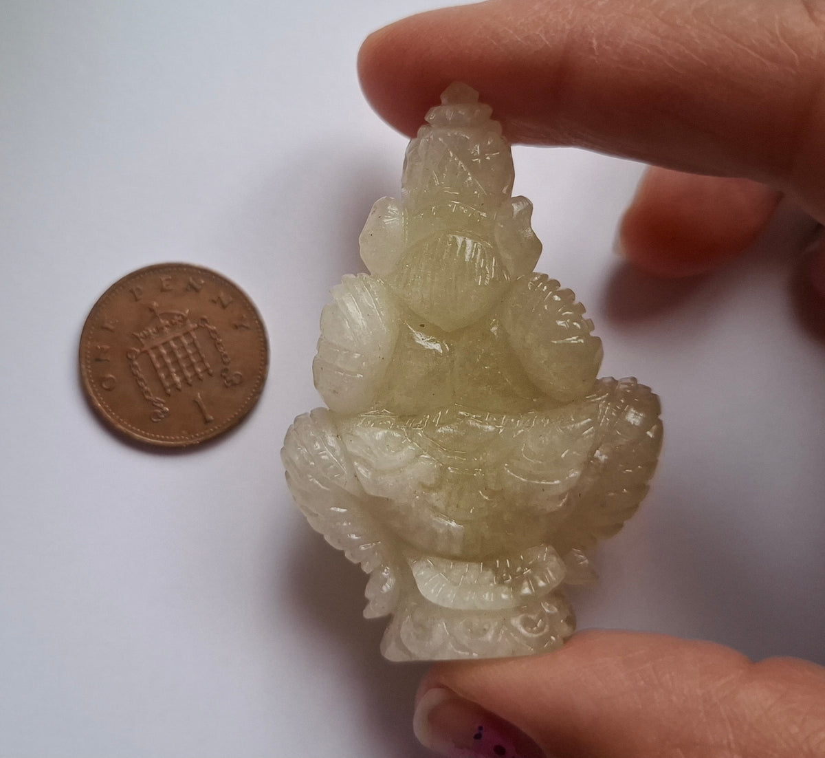 Libyan Desert Glass GANESHA craving, 31.21g, Tektite (Ref: Ganesha2)