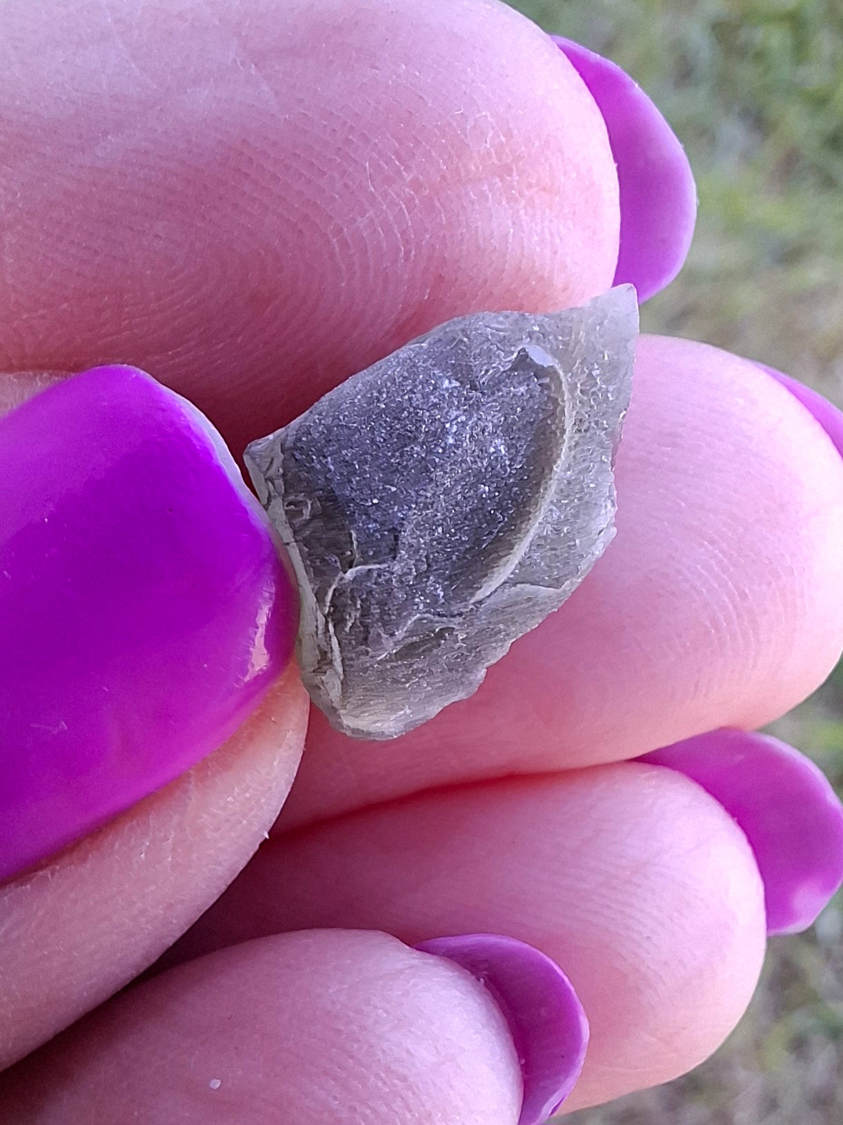 Moldavite Piece, 0.91g, Tektite (Ref: 1460)