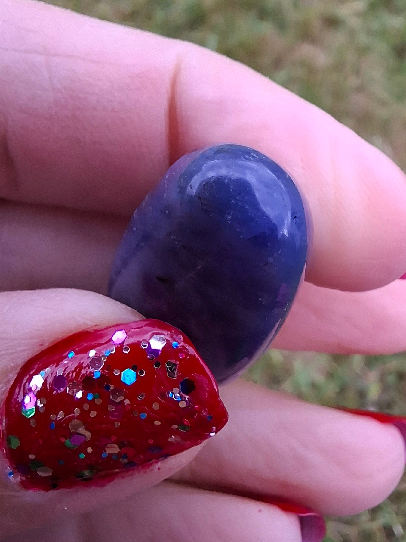Sodalite, Tumble Stone, Crystal (Ref: T149)