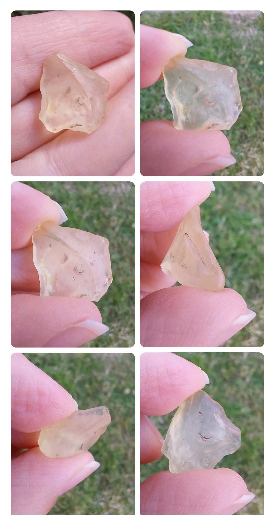 Libyan Desert Glass Piece, 2.28g, Tektite