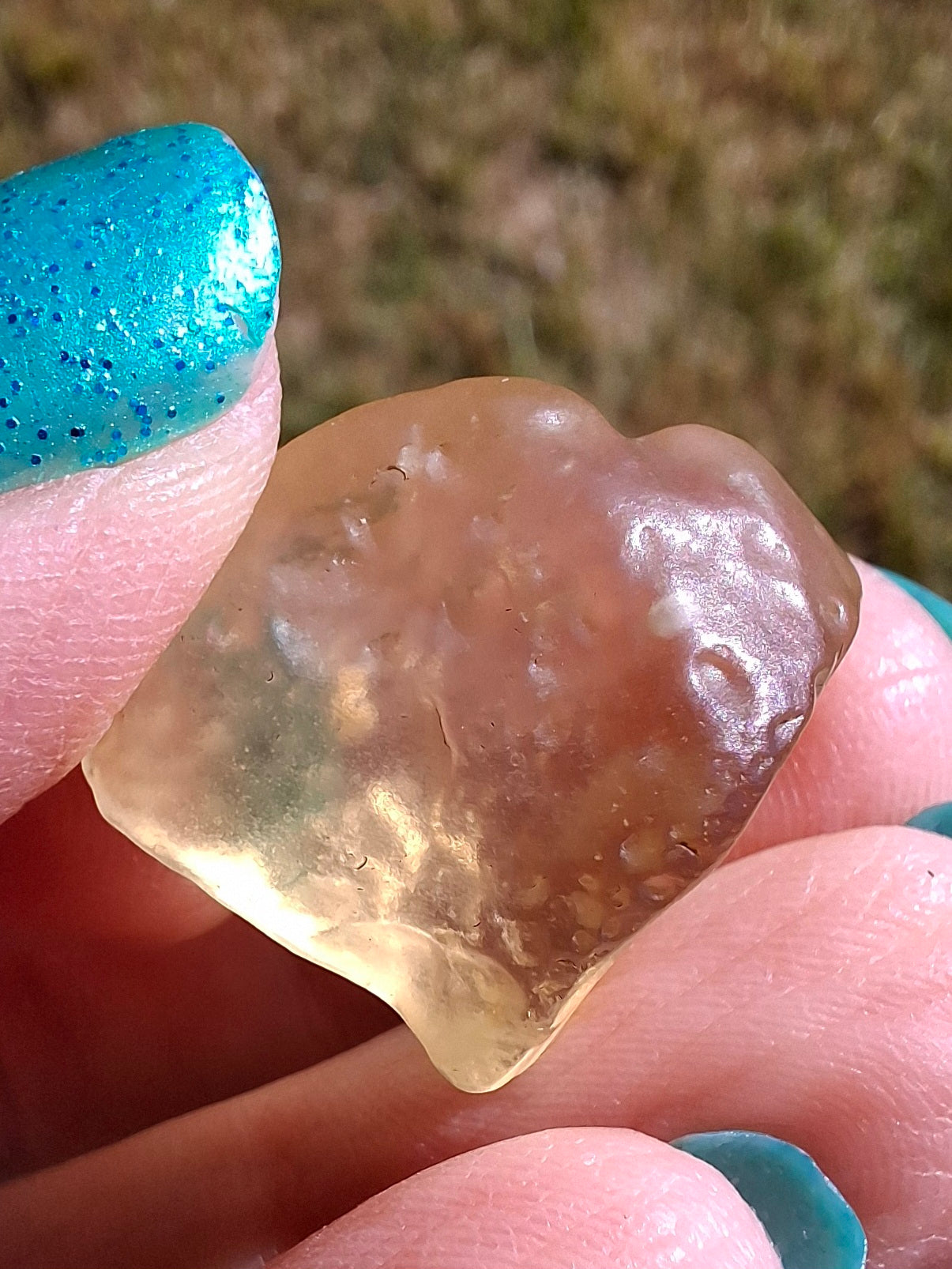 Libyan Desert Glass Piece, 4.53g, Tektite
