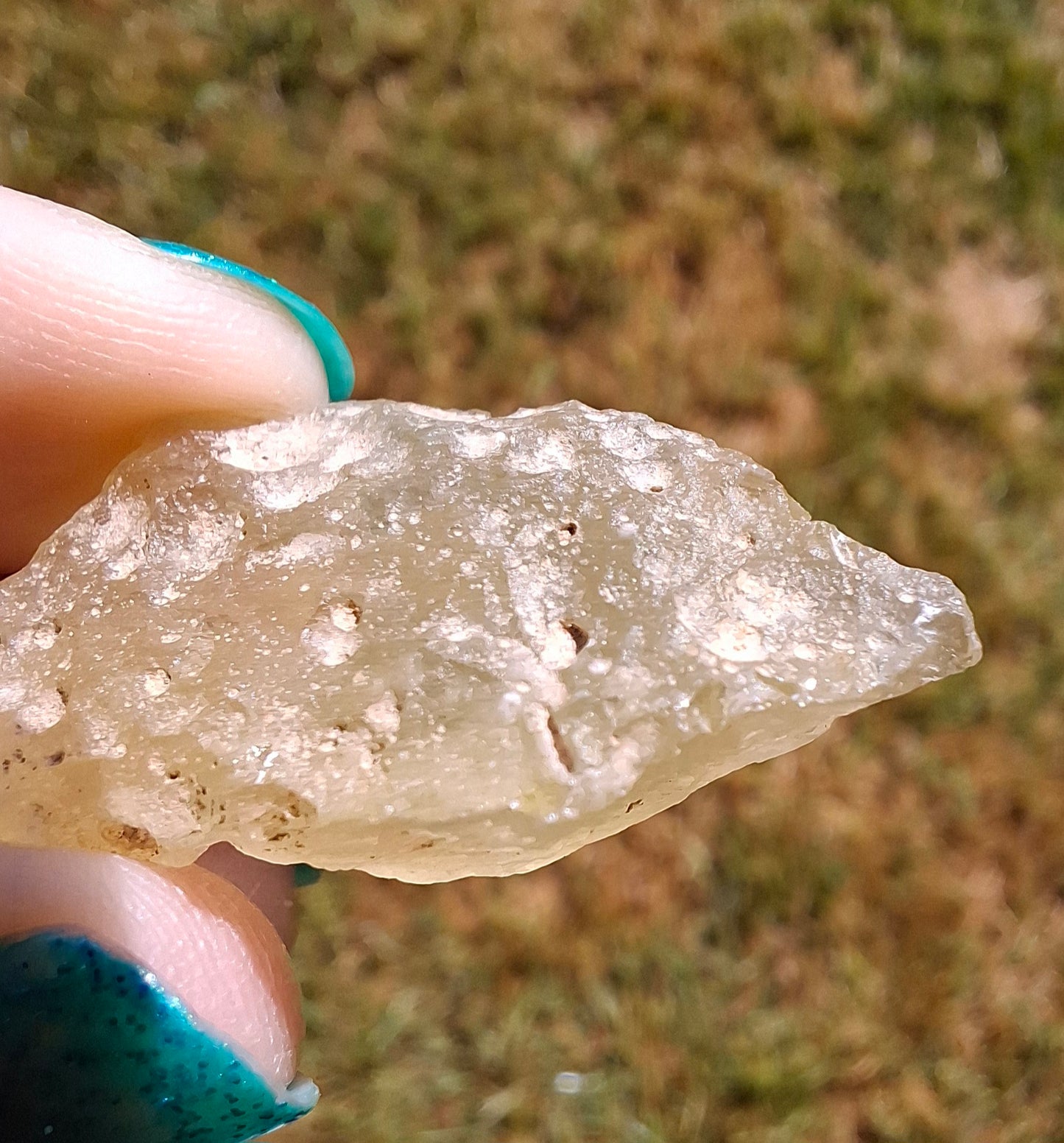Libyan Desert Glass Piece 6.33g, Tektite