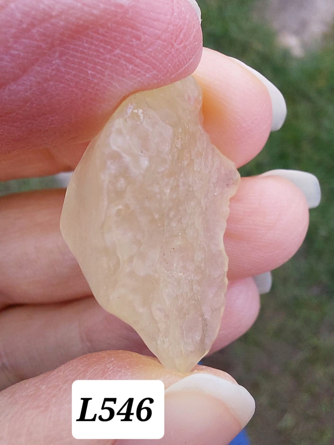 Libyan Desert Glass Piece, 5.70g, Tektite