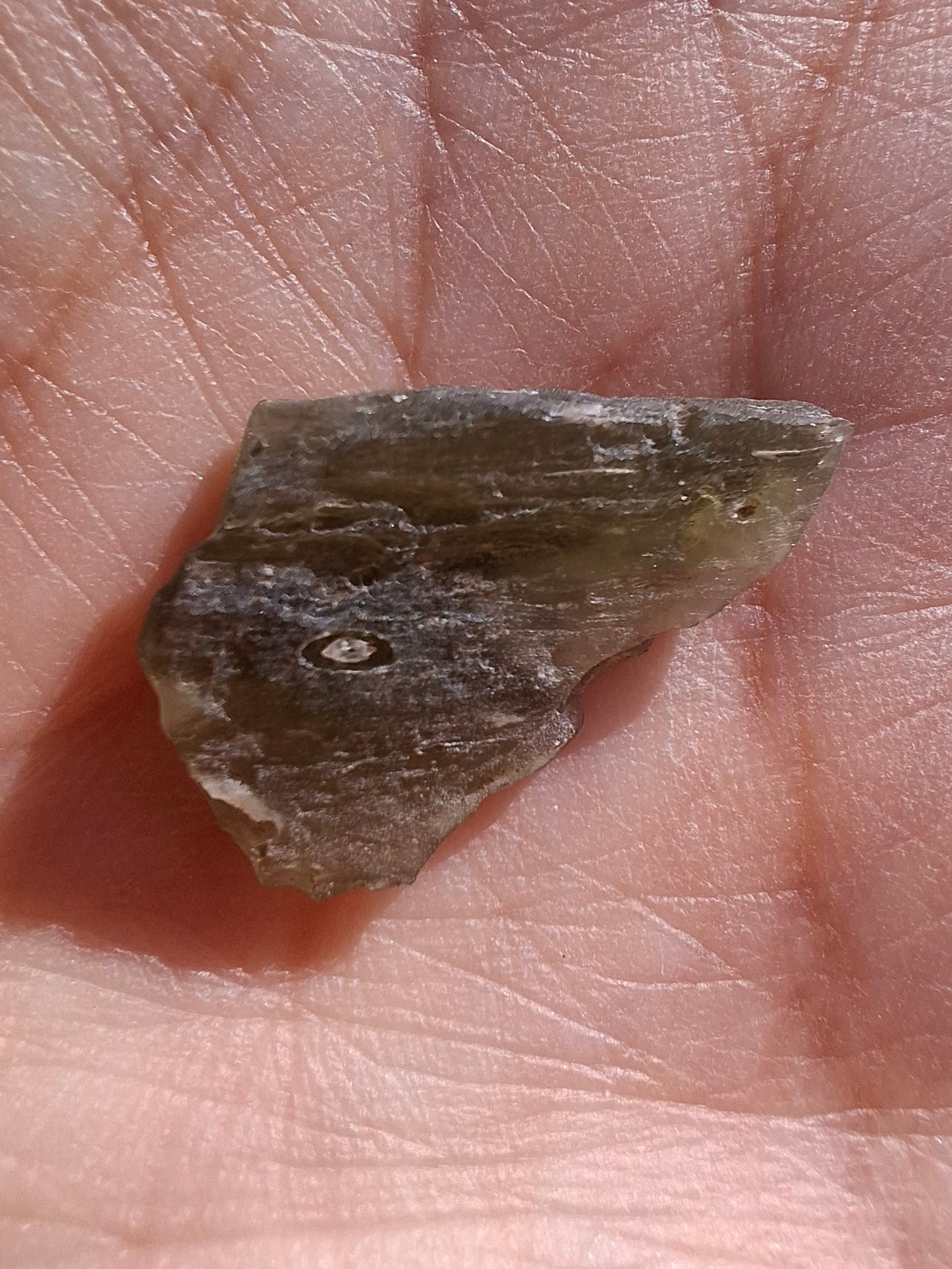 Moldavite Piece, 1.30g, Tektite (Ref: 1434)