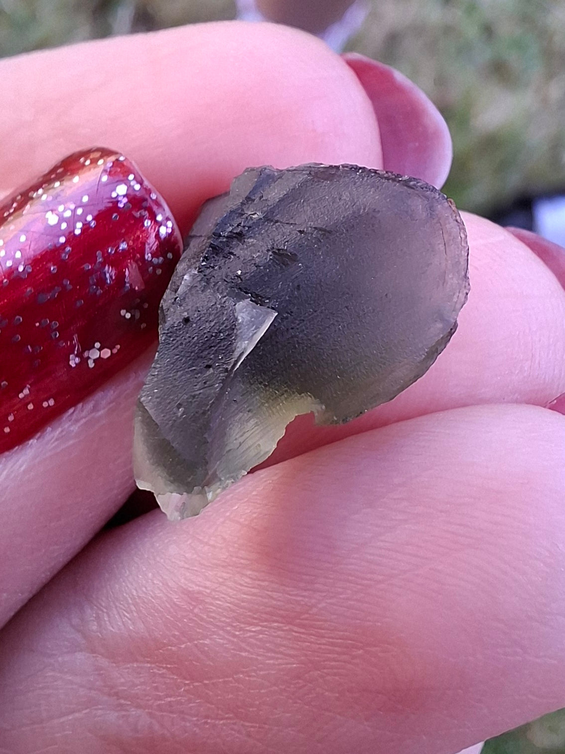 Moldavite Piece, 1.68g, Tektite (Ref: 1468)
