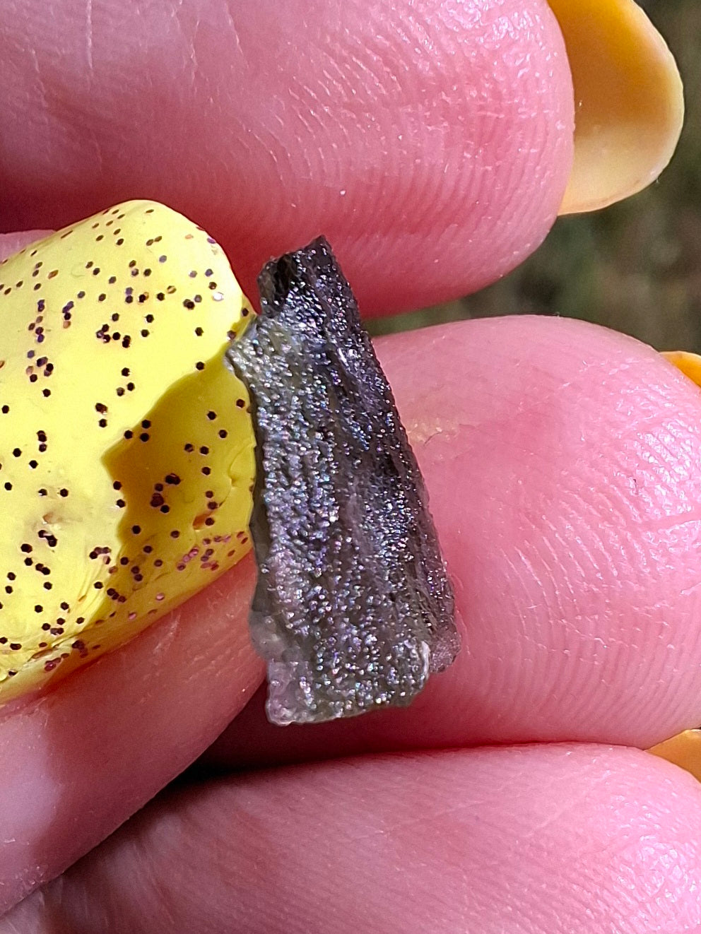 Moldavite Piece, 0.48g, Tektite (Ref: 1480)