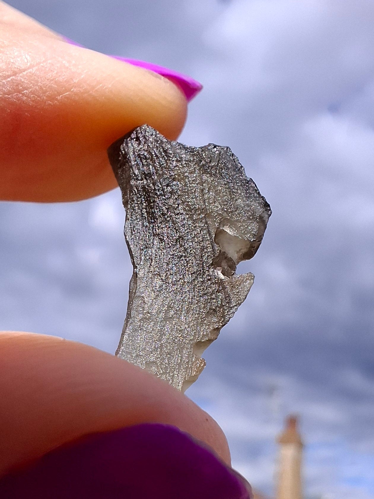 Moldavite Piece, 1.08g, Tektite (Ref: 1429)