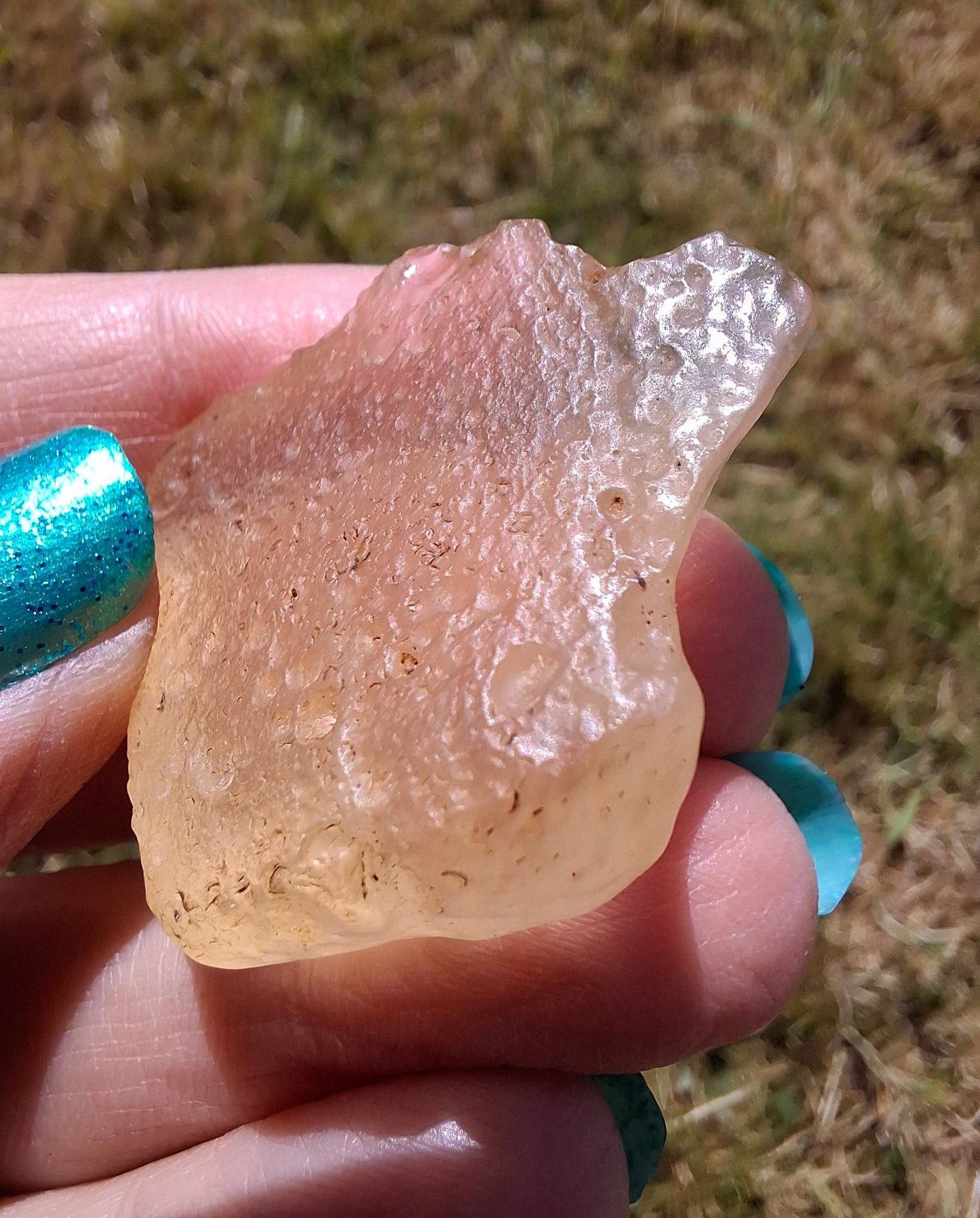 Libyan Desert Glass Piece, 15.20g, Tektite (Ref: LE276)
