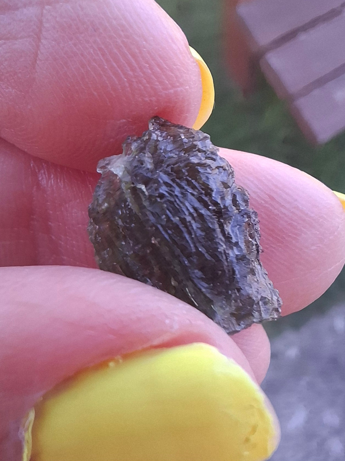 Moldavite Piece, 1.61g, Tektite (Ref: 1517)